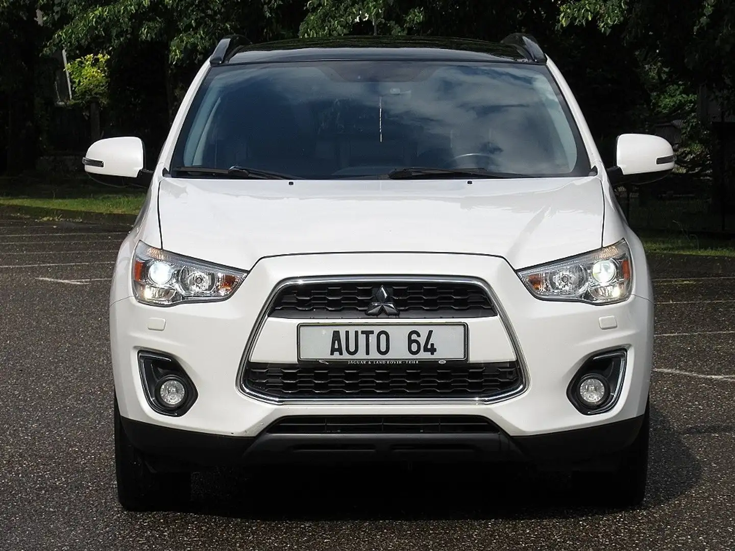 Mitsubishi ASX 2.2 DI-D 150CV 4x4 Instyle BVA 1ère Main Blanc - 2