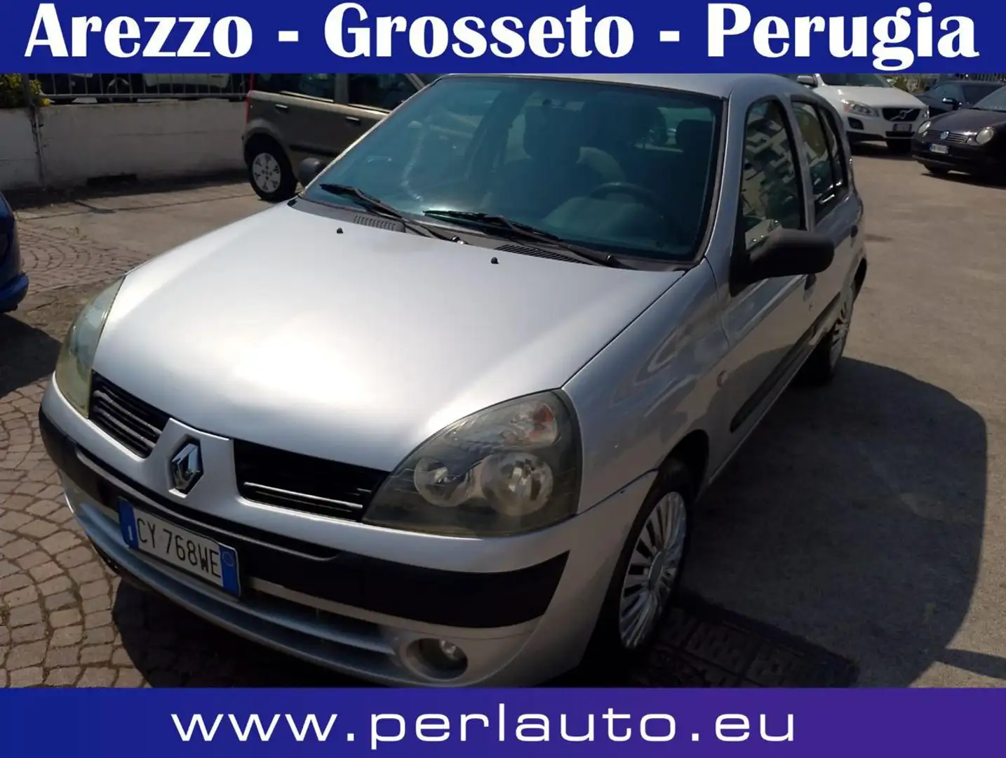 Renault Clio 1.2 cat 5 porte Confort Authentique Argento - 1