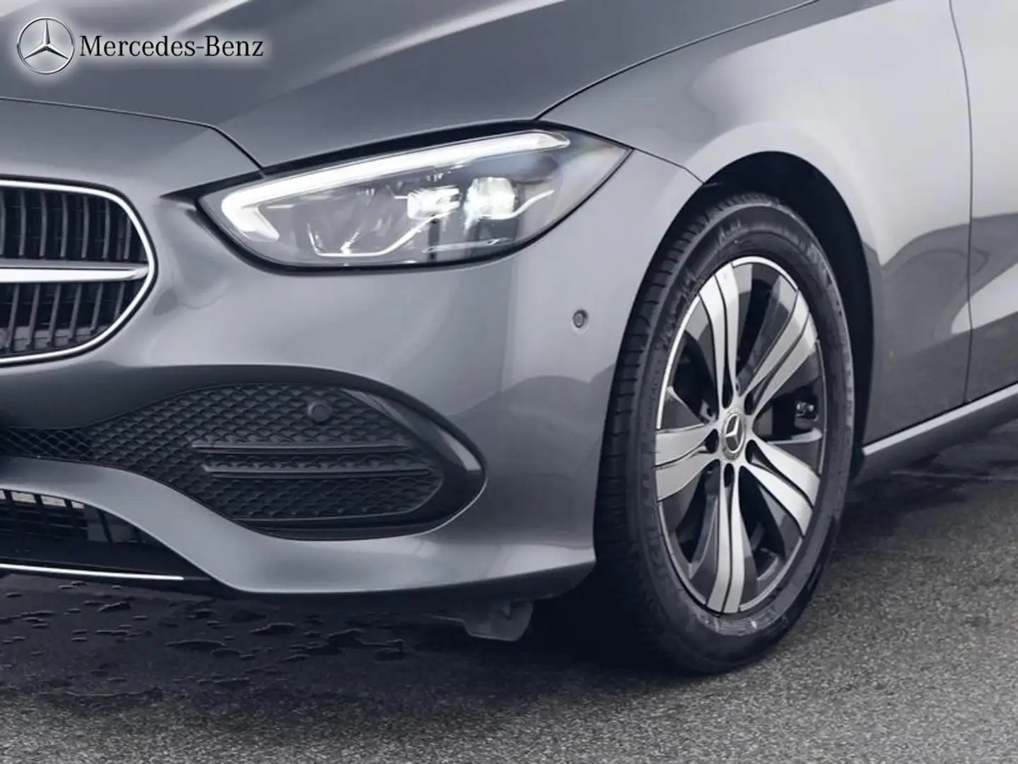 Mercedes-Benz C 180 T Avantgard eSitzkomfort+Spurhalte+Parkton Gris - 2
