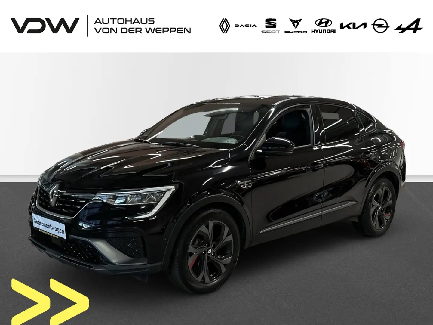 Renault Arkana R.S. Line Klima Navi Leder Rückfahrkamera Schwarz - 1