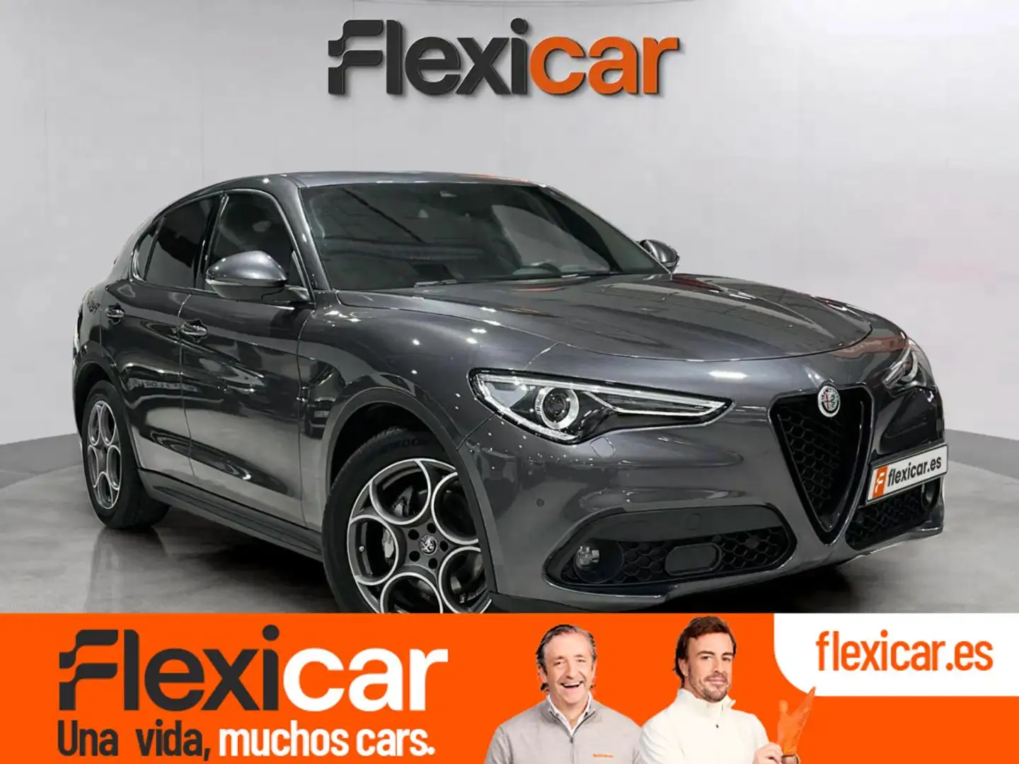 Alfa Romeo Stelvio 2.2 Diesel 118kW (160cv) SPRINT RWD Gris - 1