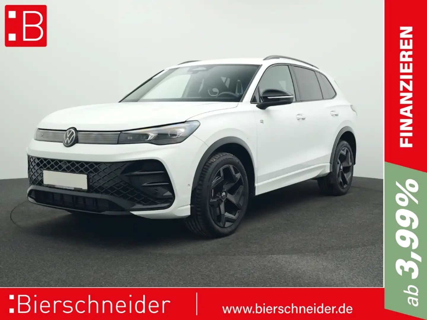 Volkswagen Tiguan 2.0 TDI DSG 4Mo. R-Line BLACK-STYLE DCC AREA-VIEW Weiß - 1