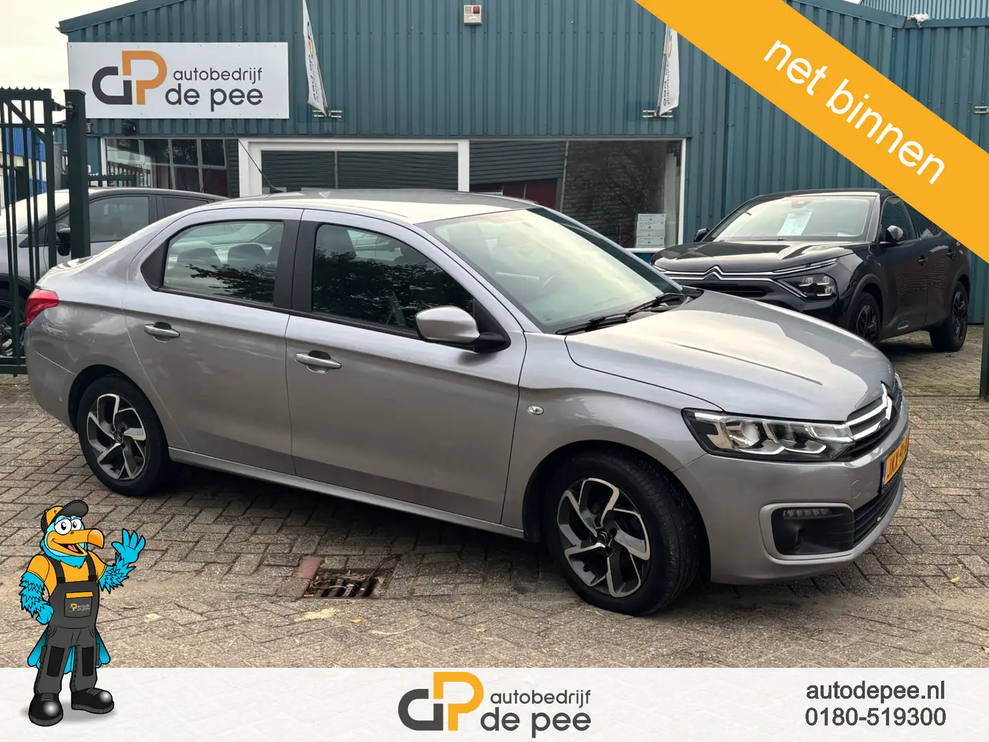 Citroen C-Elysée 1.2 PureTech Feel GARANTIE/CLIMA/CRUISE/CAMERA/LM. Gris - 1