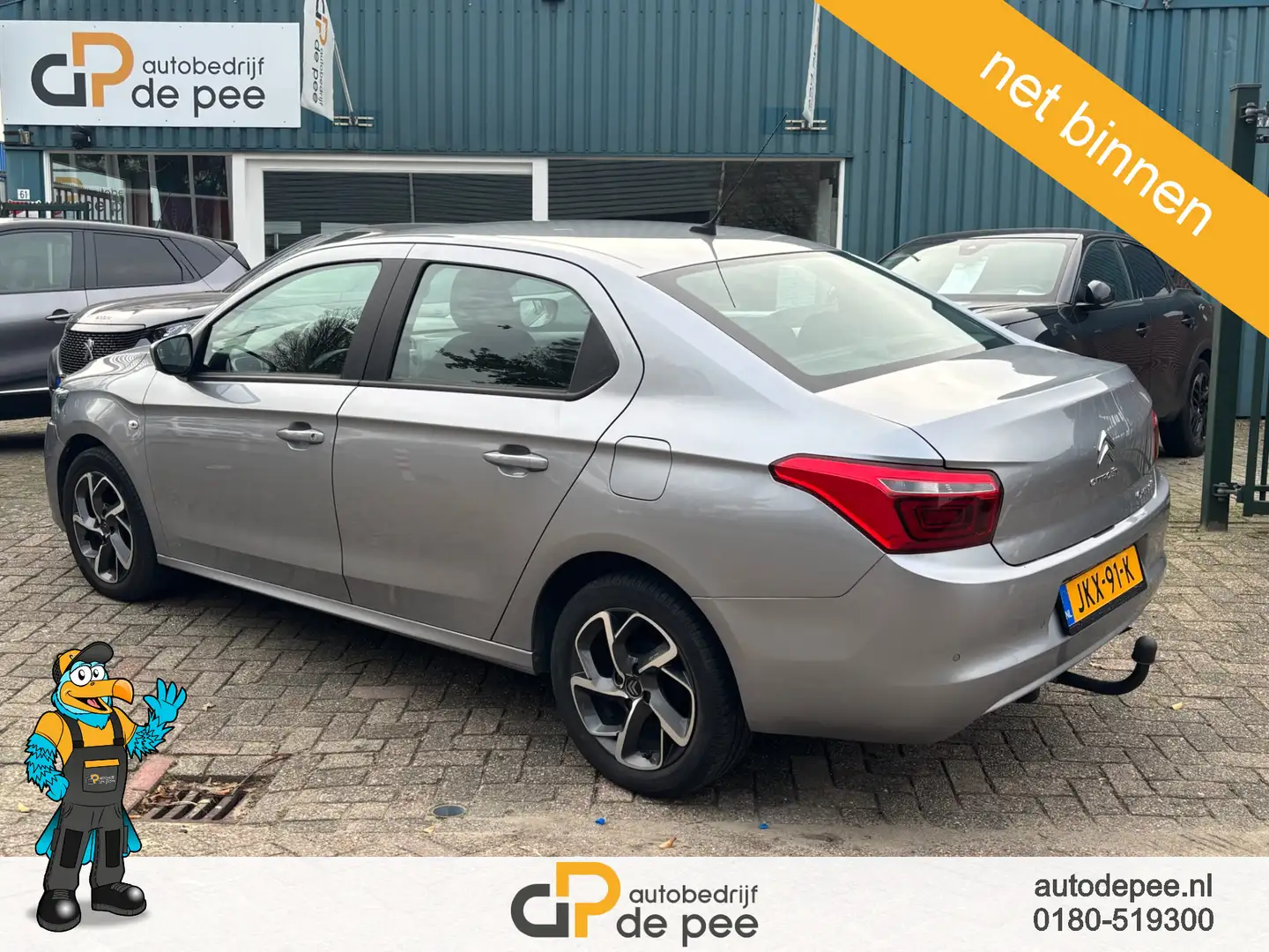 Citroen C-Elysée 1.2 PureTech Feel GARANTIE/CLIMA/CRUISE/CAMERA/LM. Gris - 2