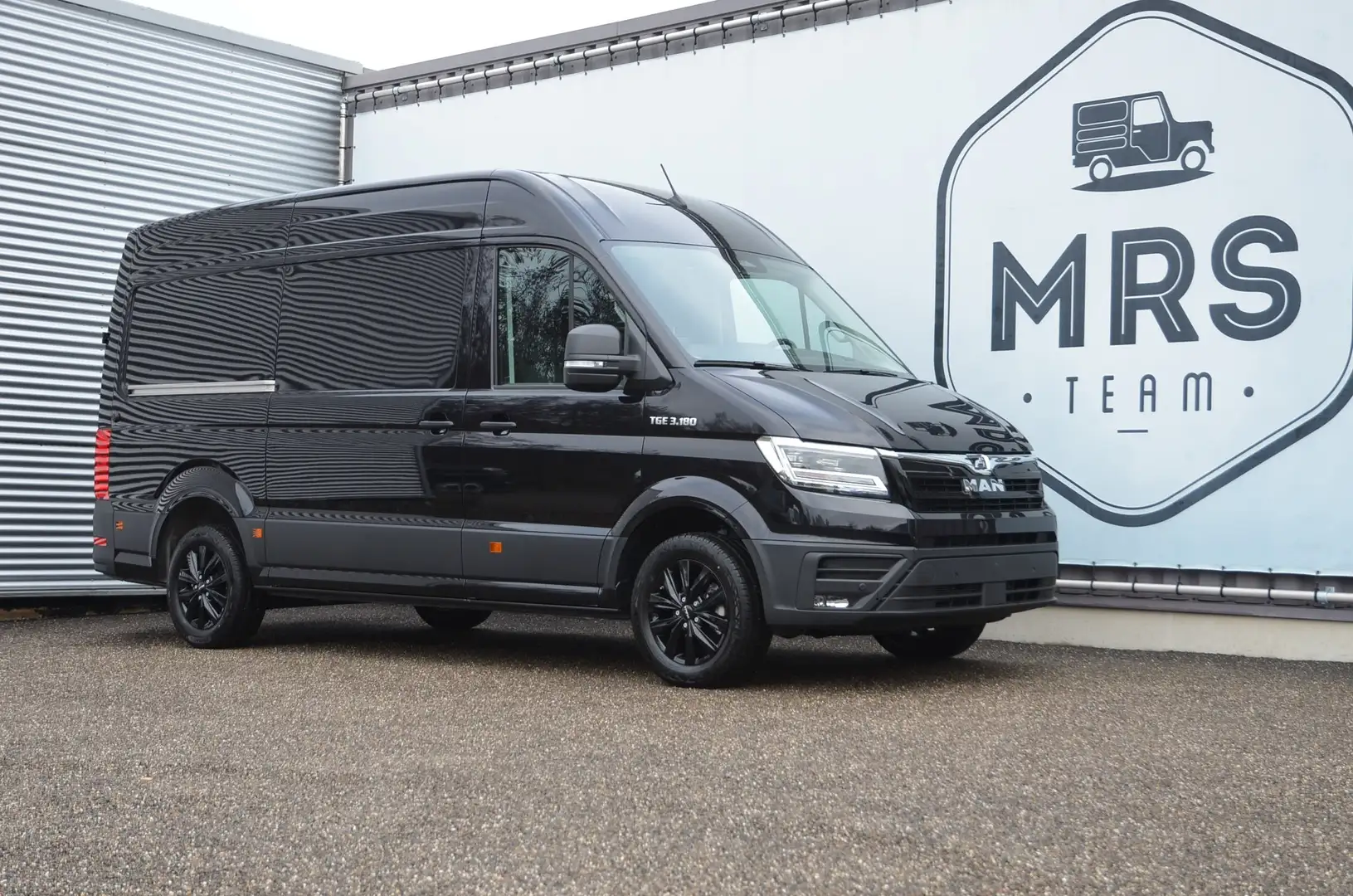 MAN TGE 3.180- L3H3- Automaat-Camera- ACC-Nieuw- 42990+BTW Negro - 1
