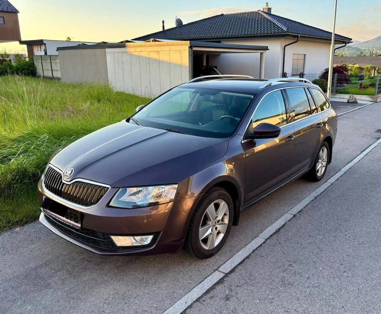 Skoda Octavia Octavia Combi 2,0 TDI Green tec DSG Braun - 1