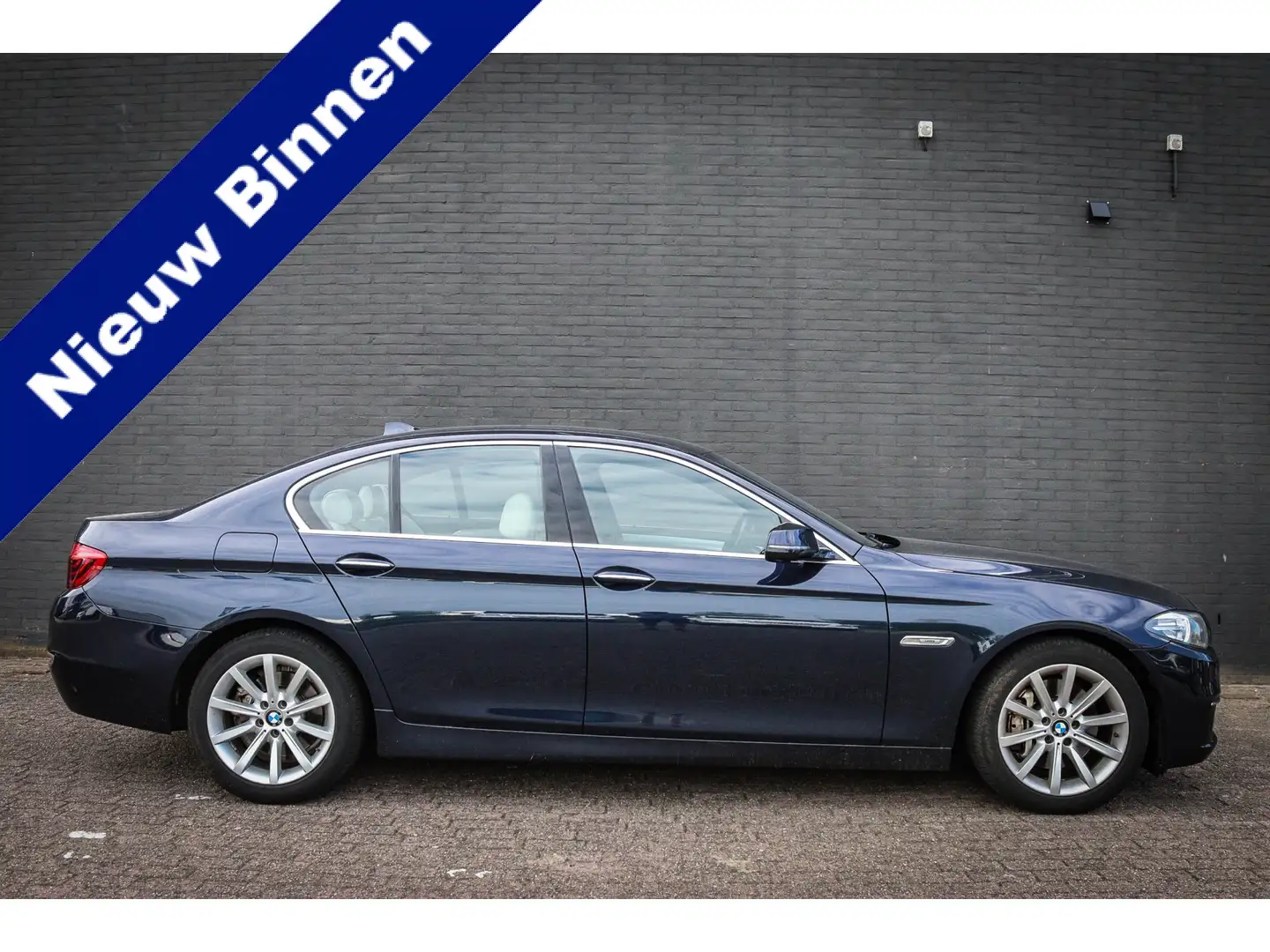 BMW 528 5-serie 528i Luxury Edition Nieuw binnen; Jouw dro Blauw - 1