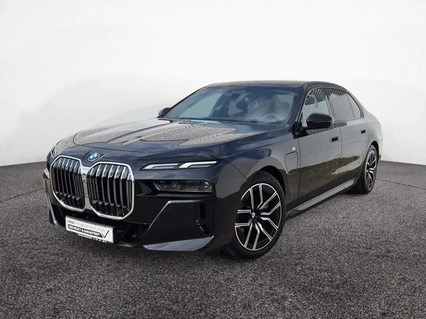 BMW 750 e xDrive M-Sport PANO-SKY+CONNOISSEUR PAKE Black - 2