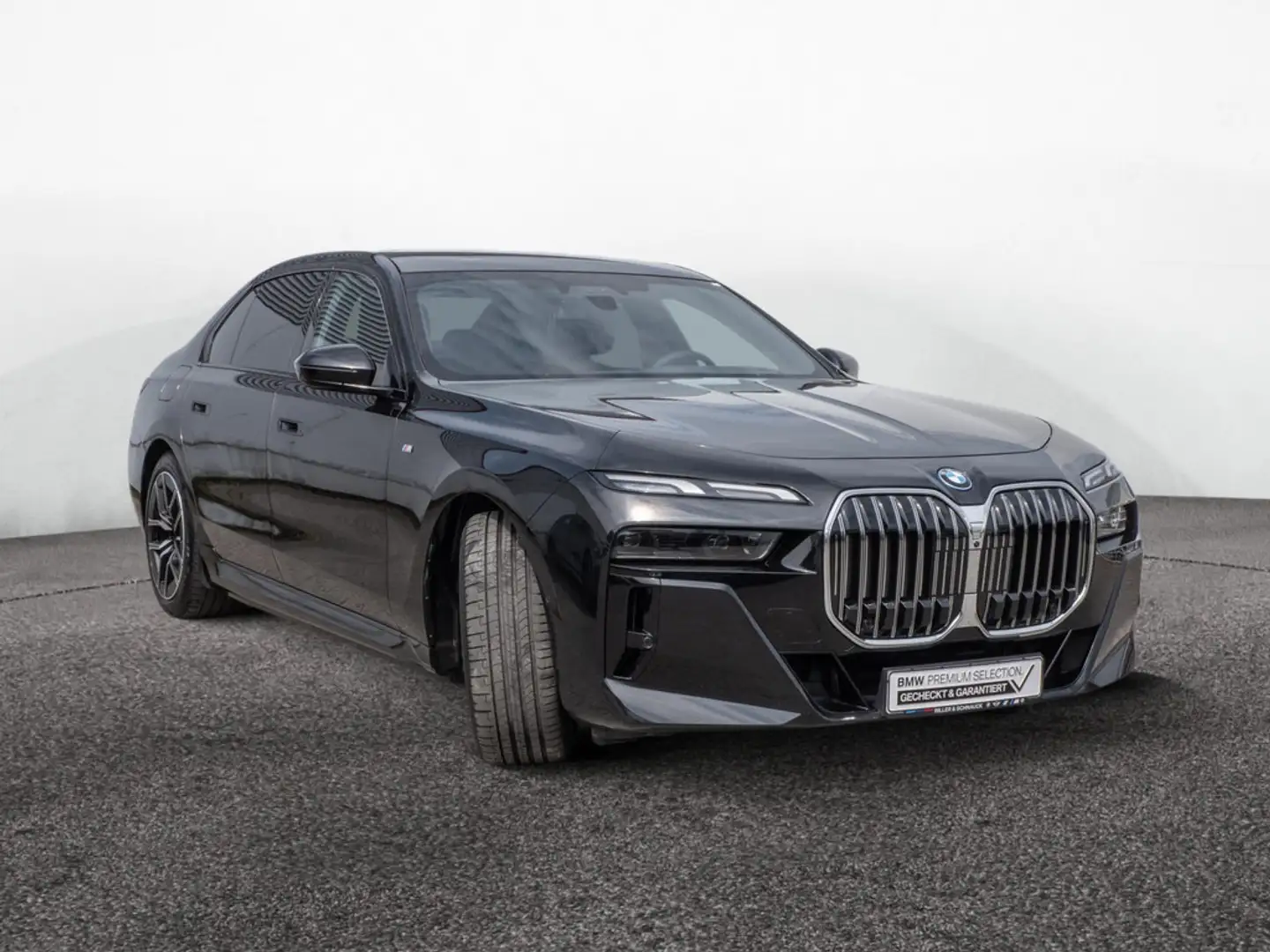 BMW 750 e xDrive M-Sport PANO-SKY+CONNOISSEUR PAKE Schwarz - 2