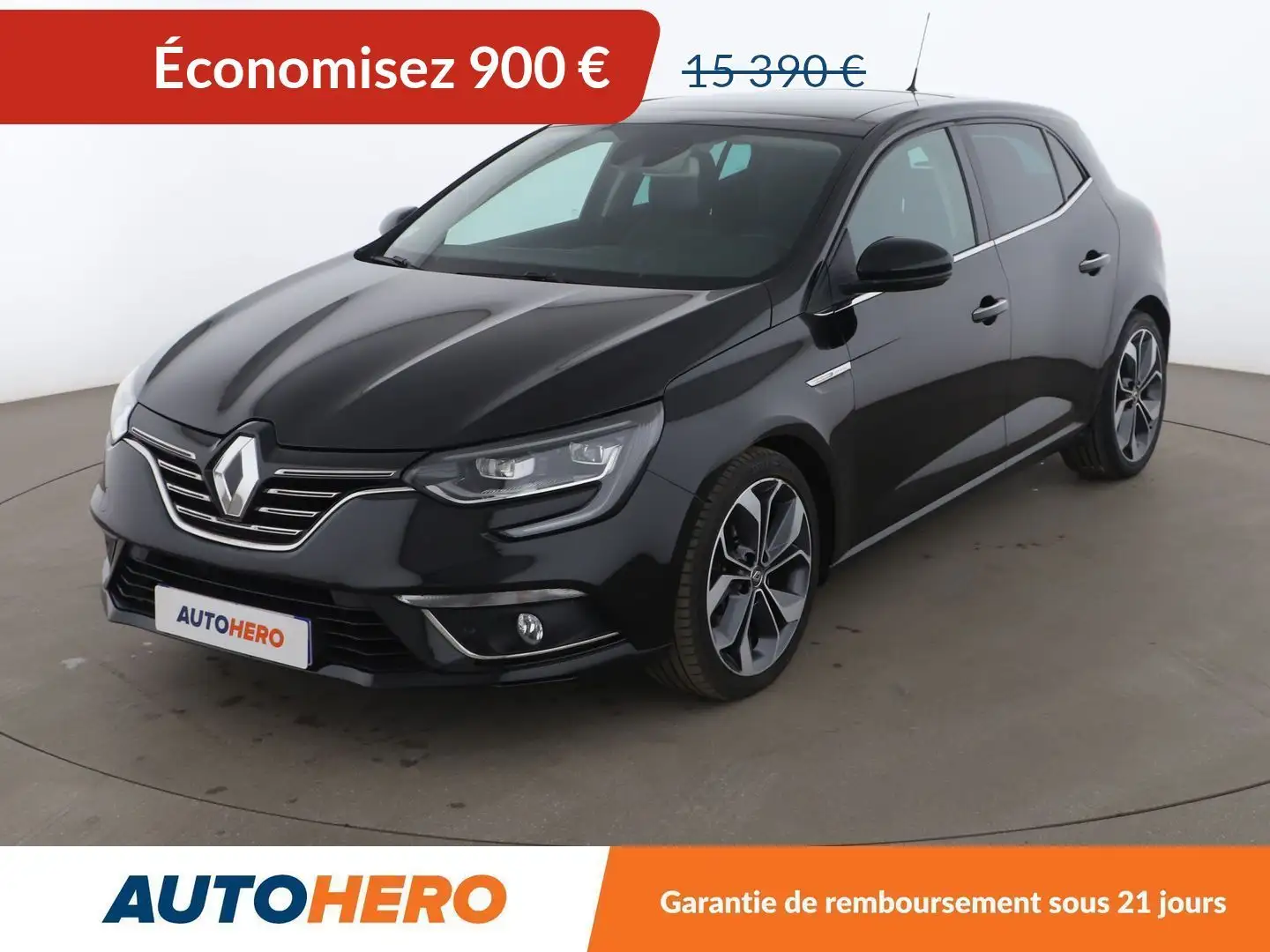 Renault Megane 1.6 TCe Energy Akaju EDC Noir - 1