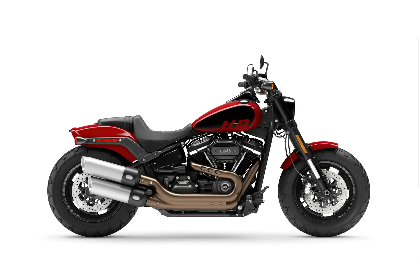 Harley-Davidson Fat Bob FXFBS SOFTAIL FATBOB Rojo - 1