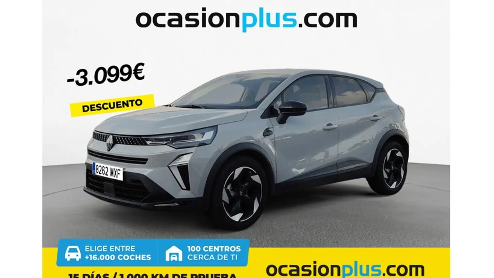 Renault Captur TCe Techno 67kW Plateado - 1