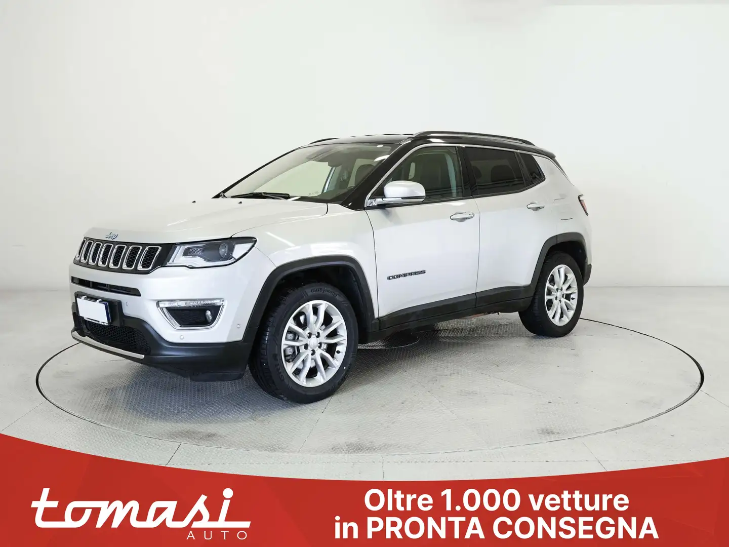 Jeep Compass 1.3 Turbo T4 190CV  PHEV AT6  4xe Limited Zwart - 1
