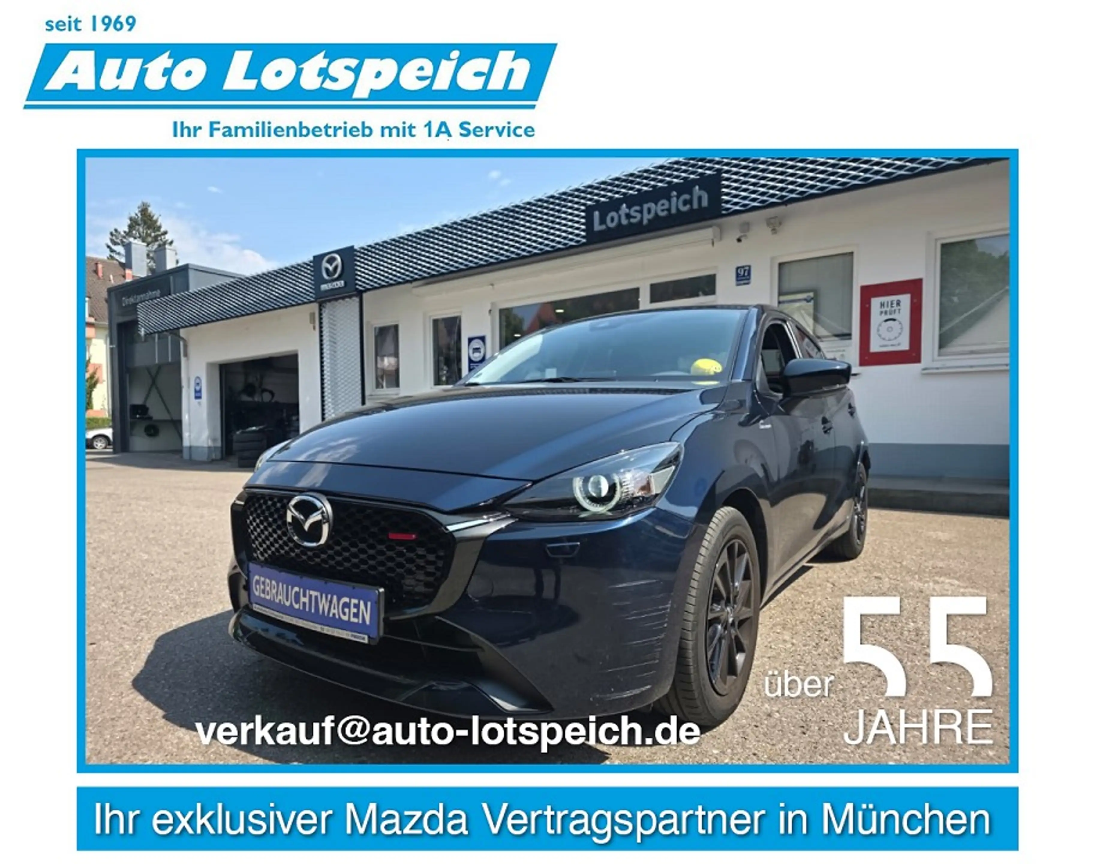 Mazda 2 1.5L SKYACTIV-G 90ps Mazda2 90PS Homura Automatik.