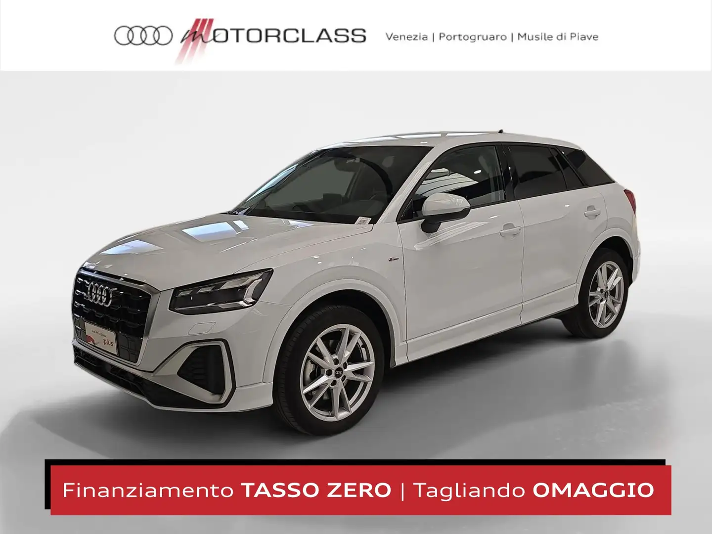 Audi Q2 35 2.0 tdi s line edition s tronic Blanc - 1