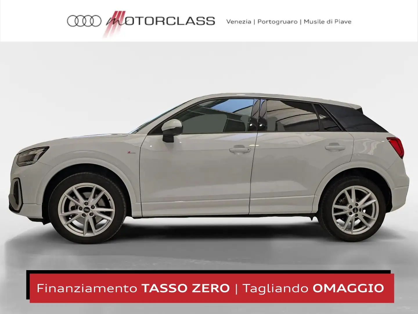 Audi Q2 35 2.0 tdi s line edition s tronic Blanc - 2
