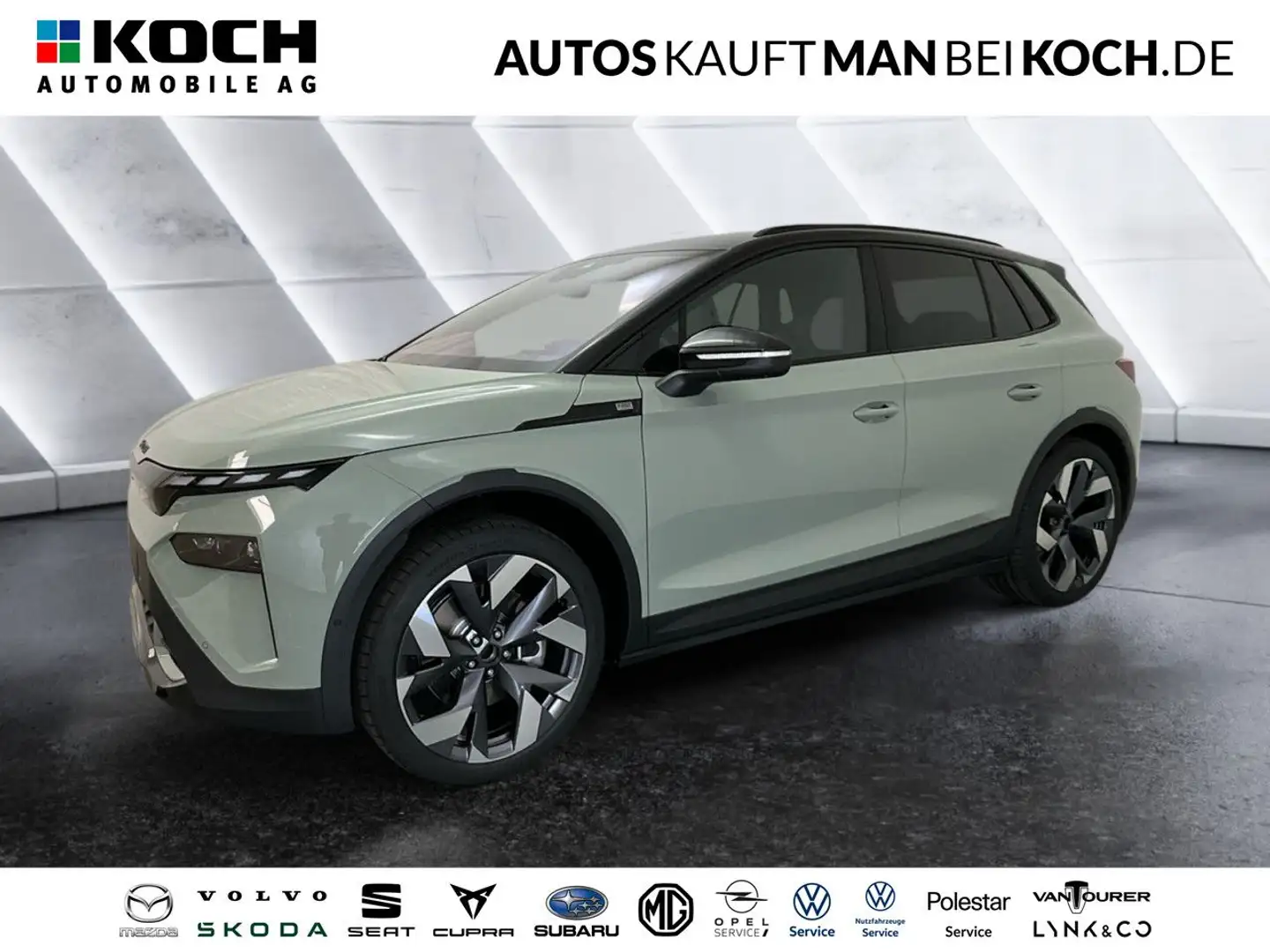 Skoda Elroq 85 FIRST EDITION MAXX SPORT WÄRMEPUMPE Navi Vert - 1