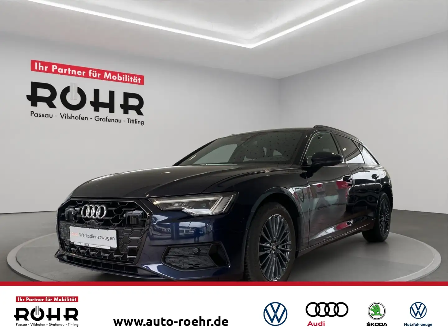 Audi A6 Avant (SHZ.PDC PLUS.MATRIX LED.NAVI.GRA) 40 TDI Qu Azul - 1