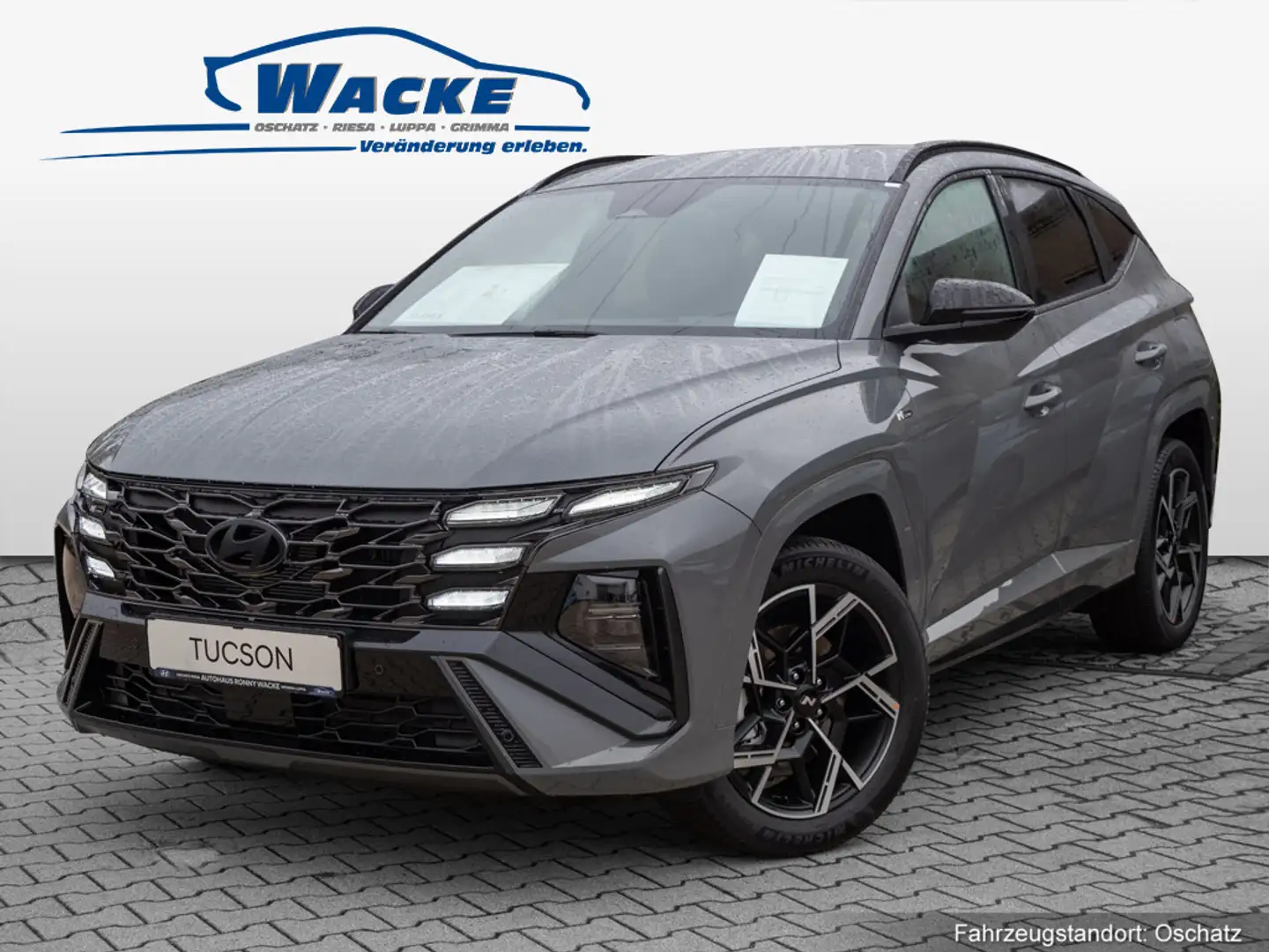 Hyundai TUCSON 1.6 T-GDI N-Line 4WD HUD MATRIX-LED Grigio - 1