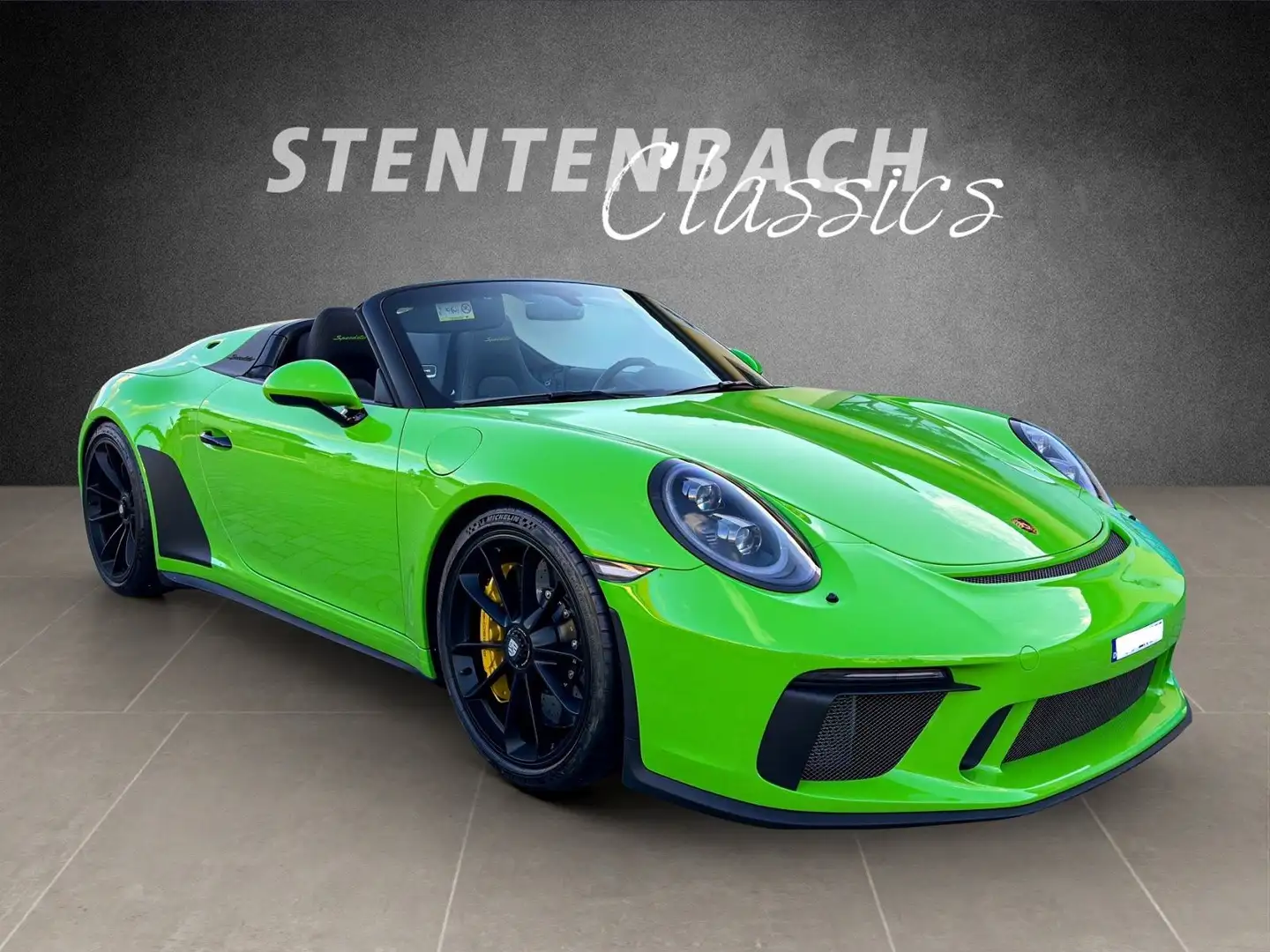 Porsche 991 Speedster *LIFT *1.Hand *LIZARDGREEN*Bose - 1