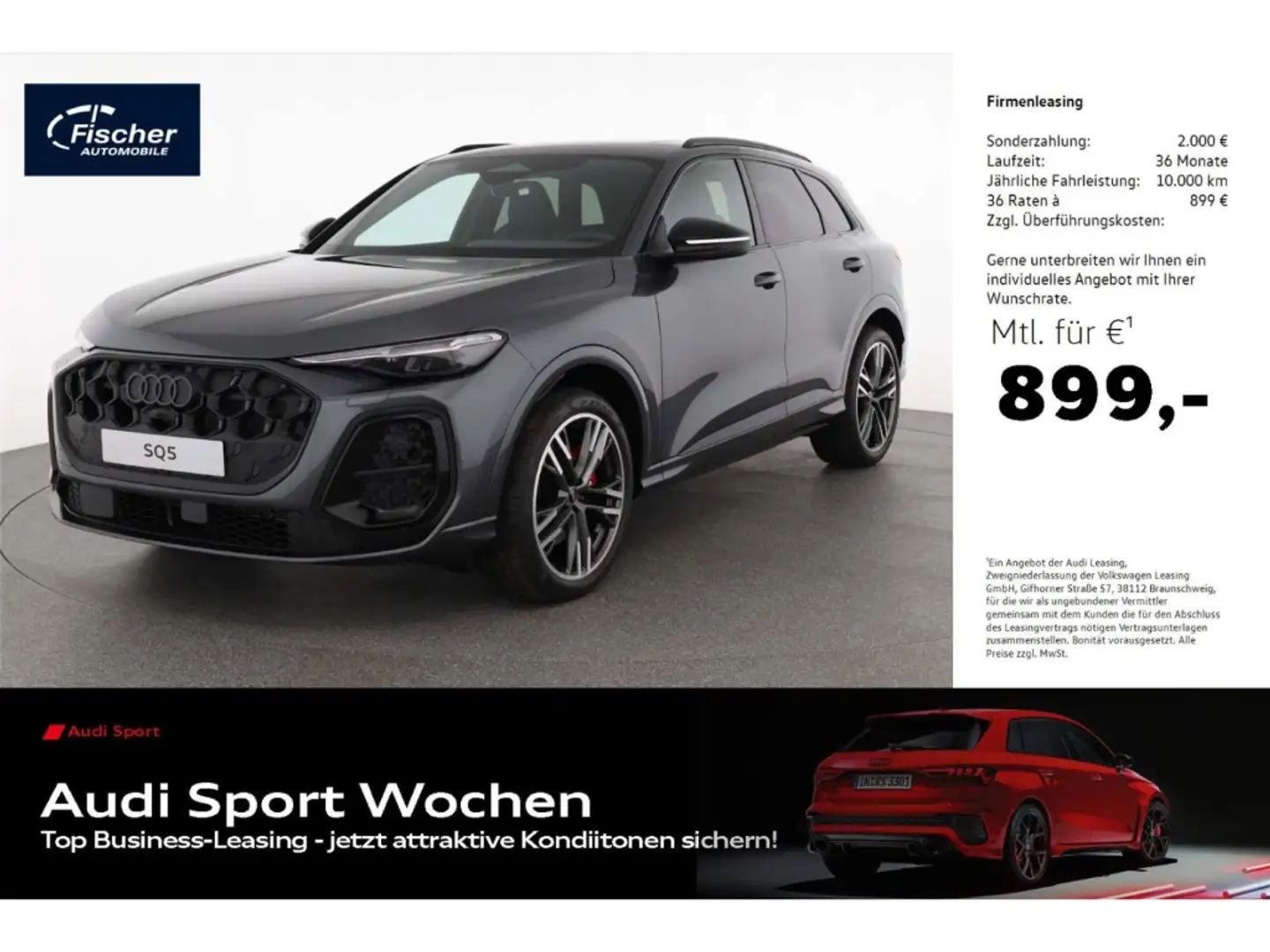 Audi SQ5 TFSI LP: 103.440,- /Head-up Display Gri - 1