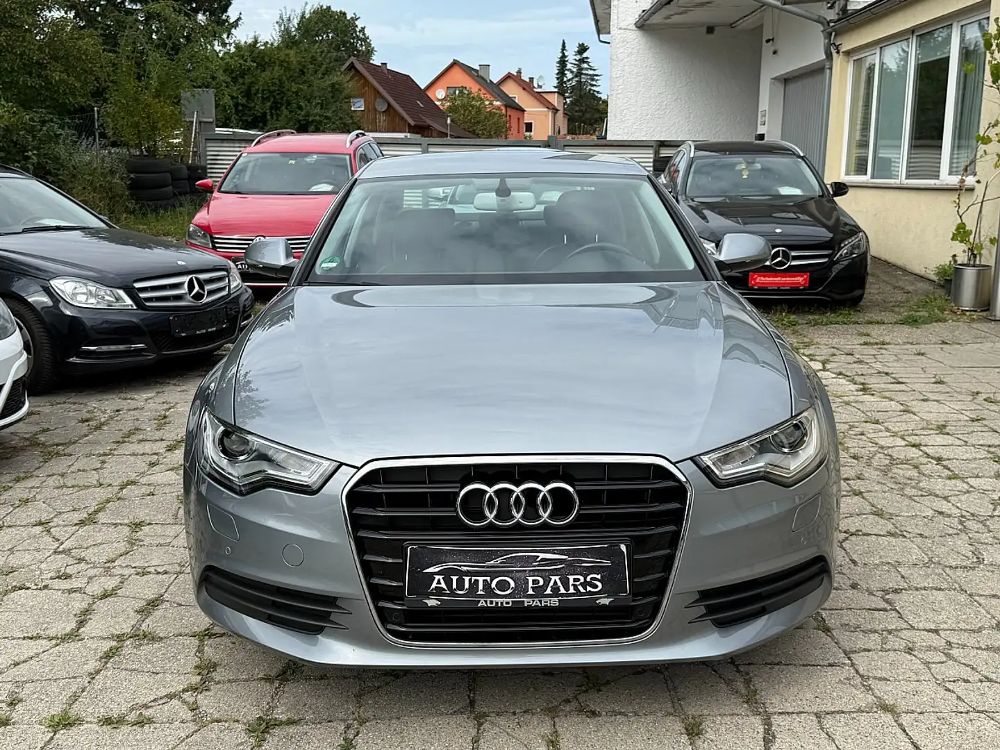 Audi A6 2,0 TDI-PARKPILOT-KAMERA-S-LINE-1/3 ZINSFREI FI... Gris - 2