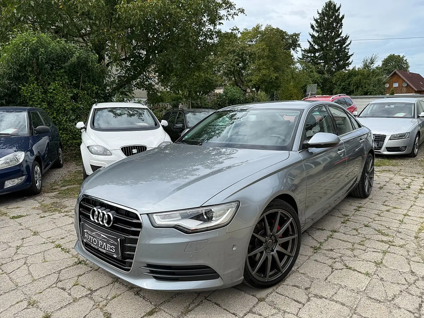 Audi A6 2,0 TDI-PARKPILOT-KAMERA-S-LINE-1/3 ZINSFREI FI... Gris - 1