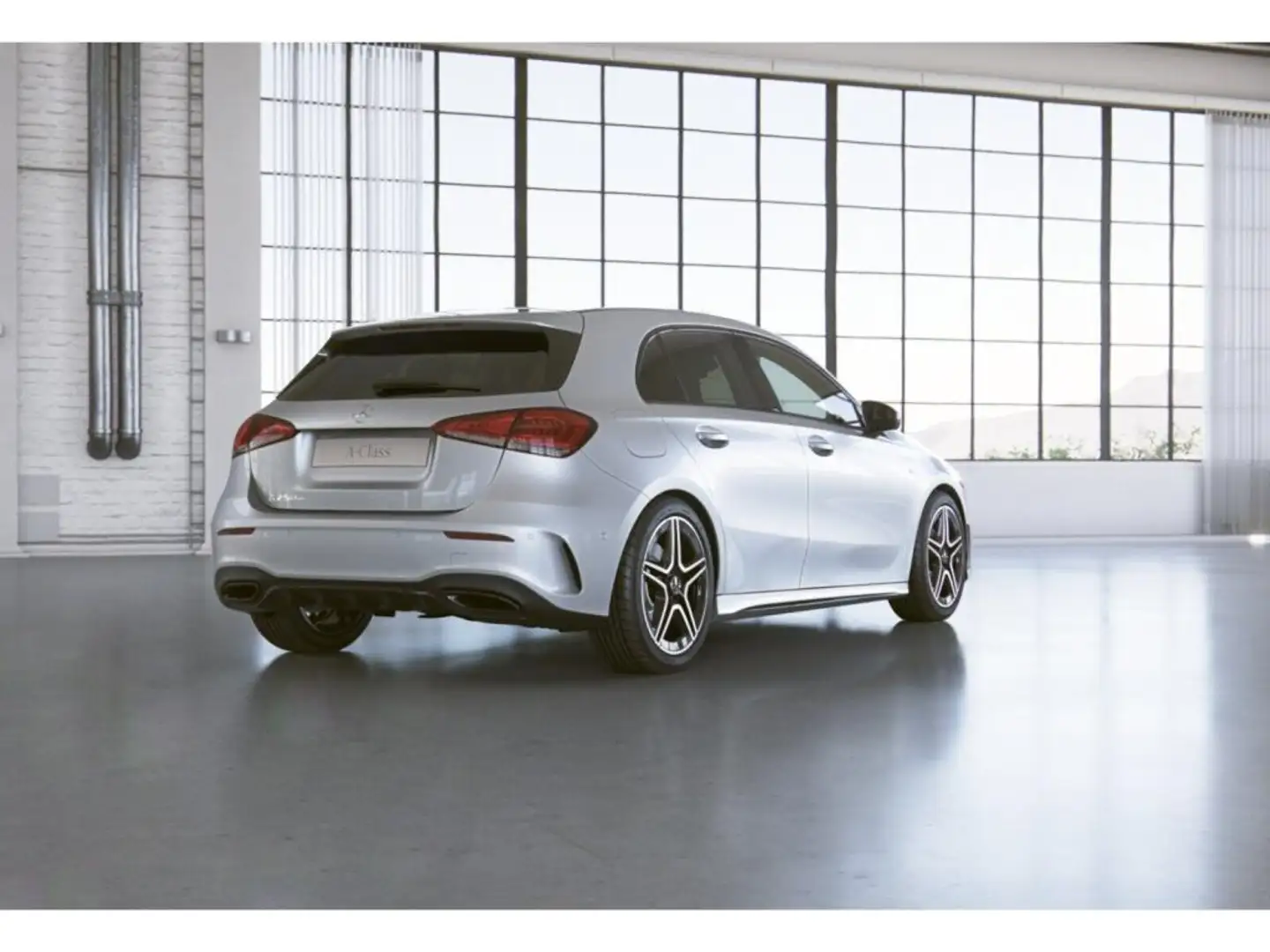 Mercedes-Benz A 250 e AMG-Sport/LED/Cam/Pano/Night/Ambiente/18 Weiß - 2