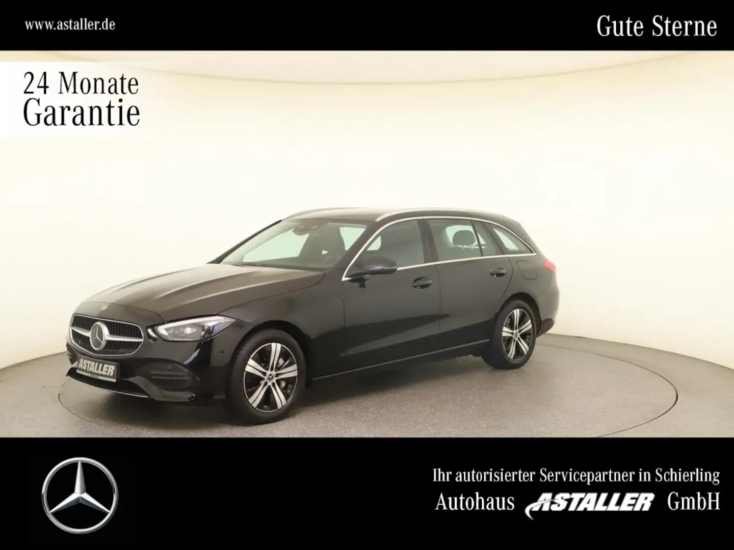 Mercedes-Benz C 300 T e Avantgarde 2x DigitLight+Dist+WiPa+Kam Schwarz - 1