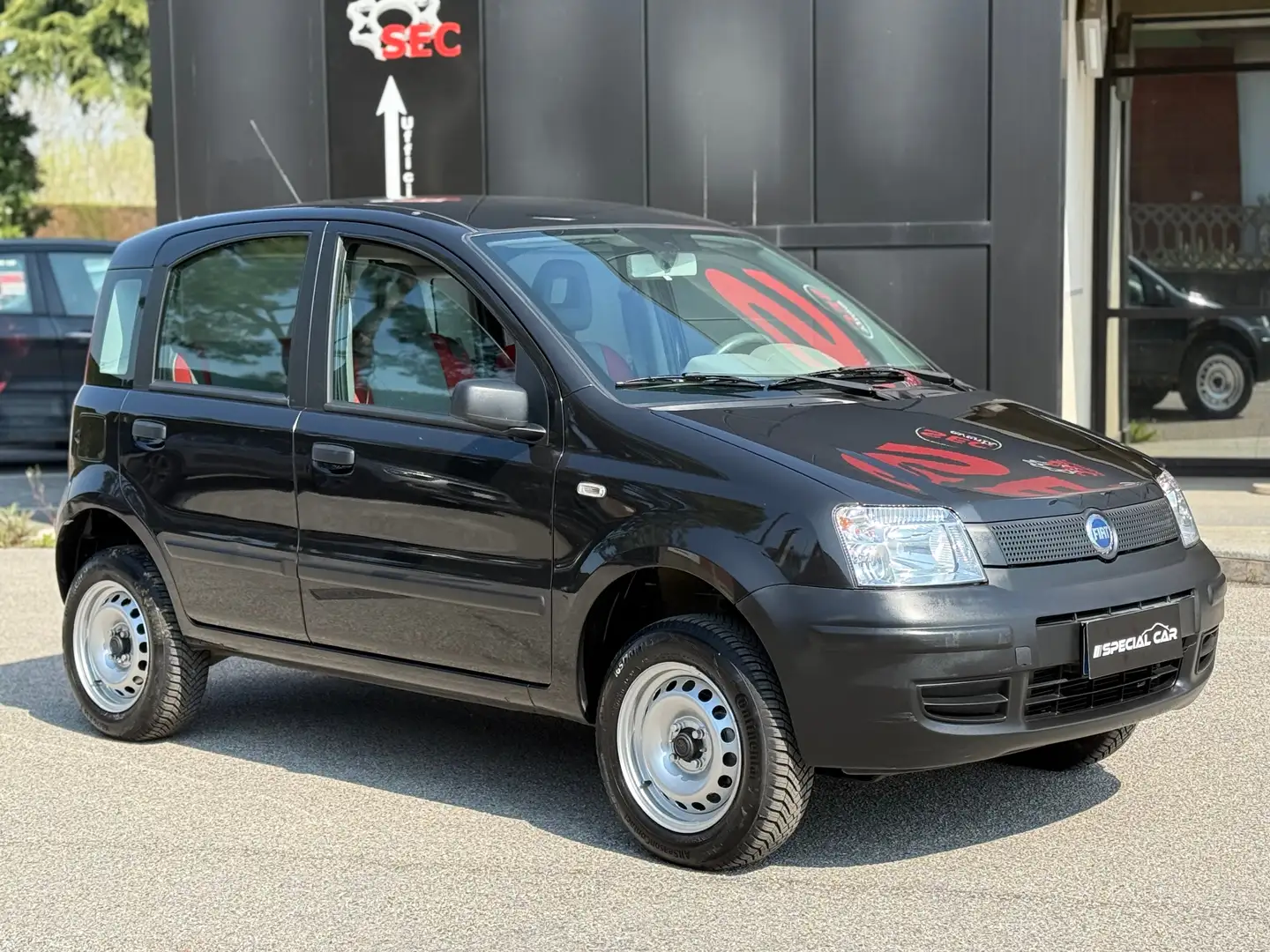 Fiat Panda 1.2 4x4 Clima Uniproprietario!!! Negro - 1