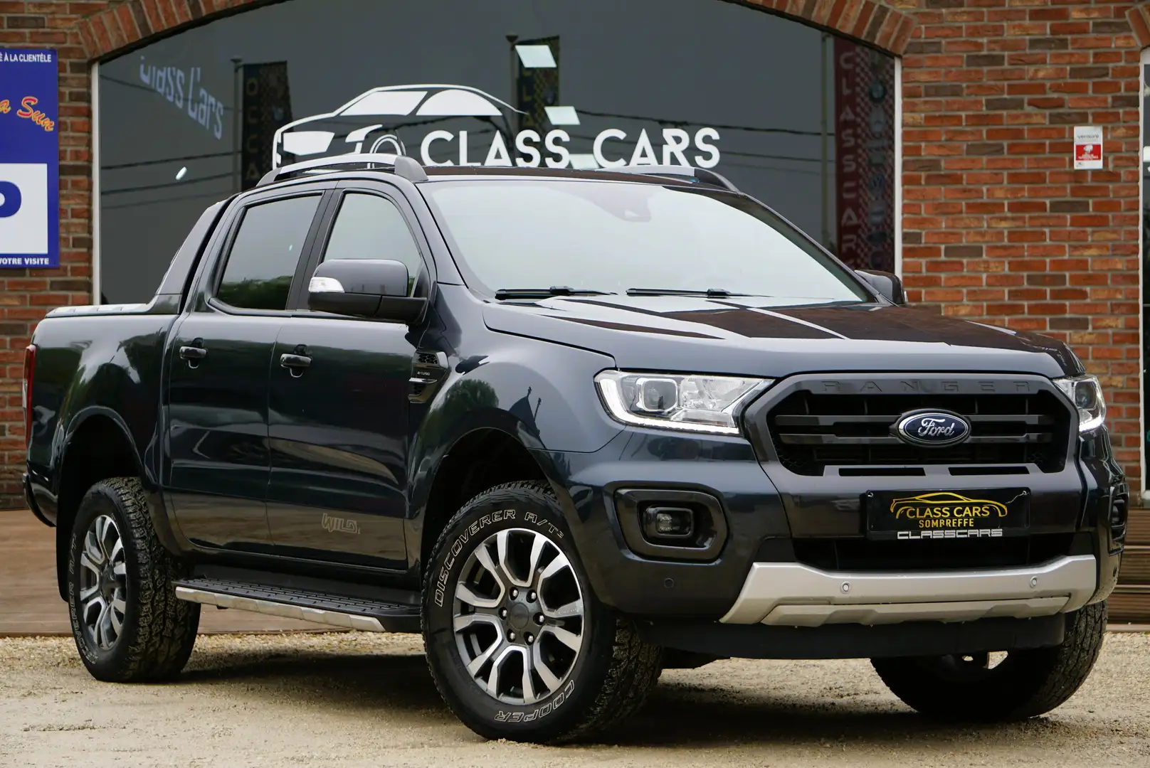 Ford Ranger 2.0 Wildtrak TVA-BTW RECUP Bte-AUTO CAM 1ER MAIN Bleu - 2