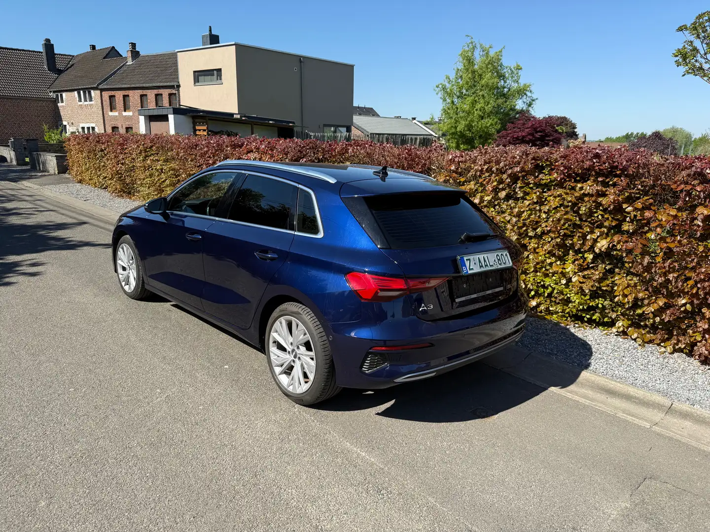 Audi A3 Sportback 35 TFSI Sport S tronic (EU6d-TEMP) Bleu - 2