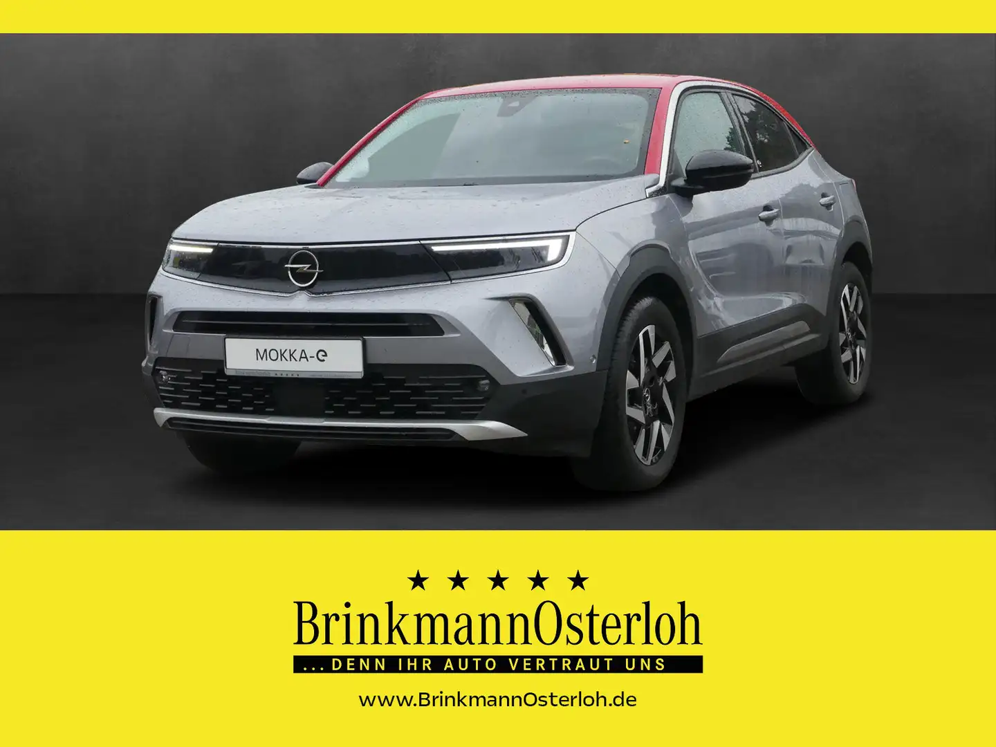 Opel Mokka Mokka e Elegance LED/Navi/Kamera/3-Phasen-Lader Grau - 1