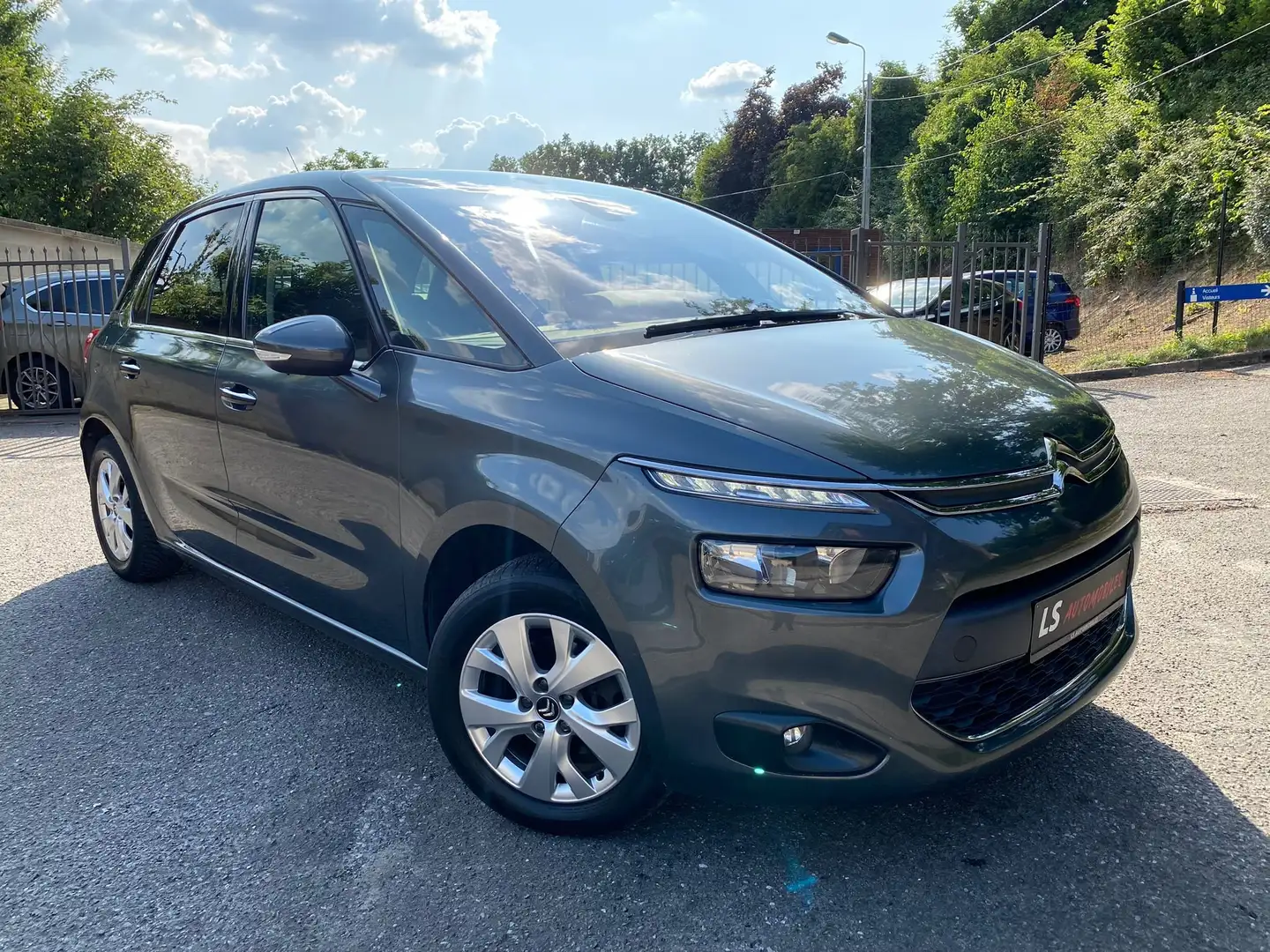 Citroen C4 Picasso 1.6d*BoiteAutomatique*Caméra*Navi Gris - 1
