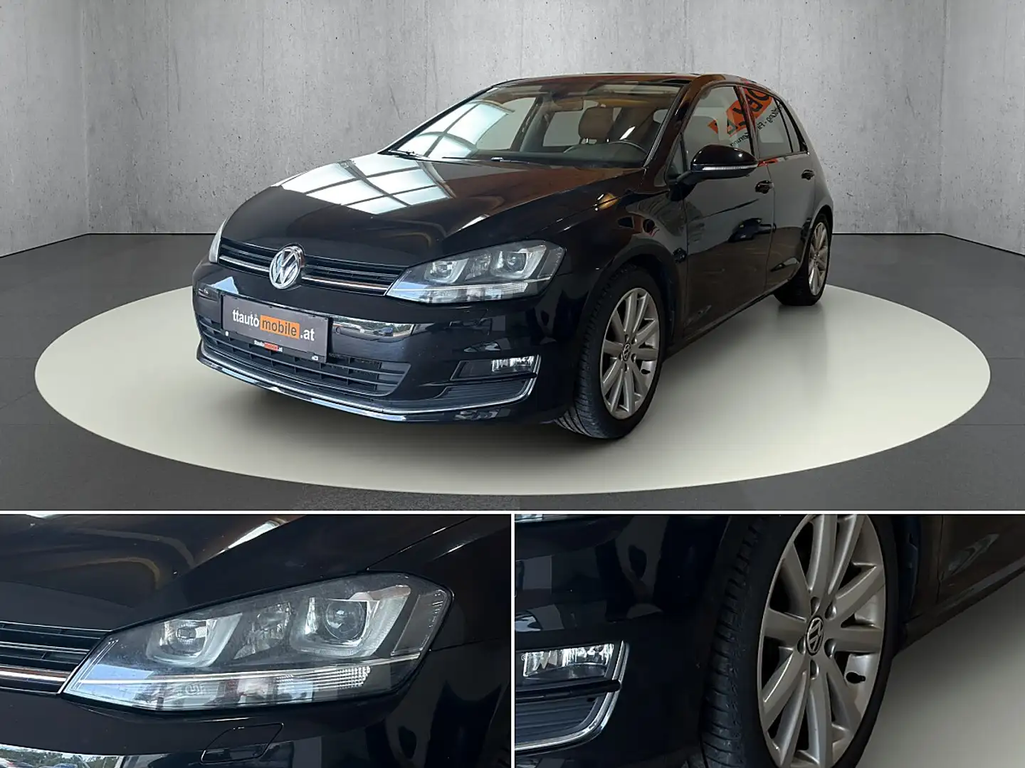 Volkswagen Golf VII Highline 1,4 TSI 4türig Schwarz - 2