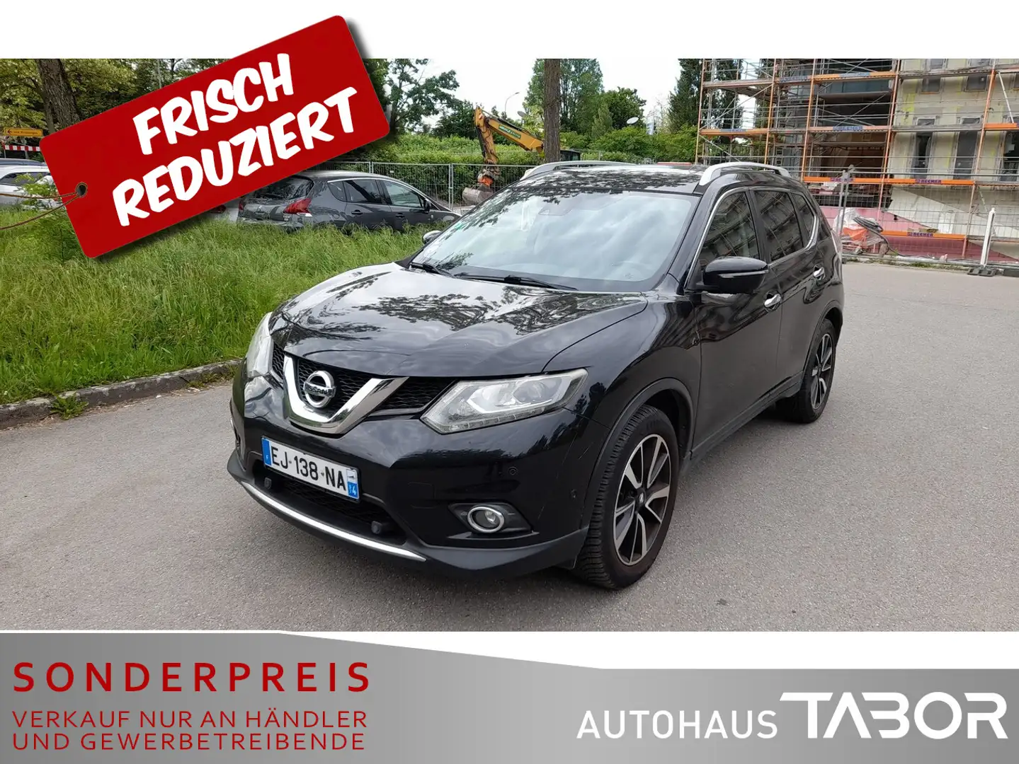 Nissan X-Trail 1.6 dCi Autom 4x2 Tekna 7S Pano Navi RFK Schwarz - 1