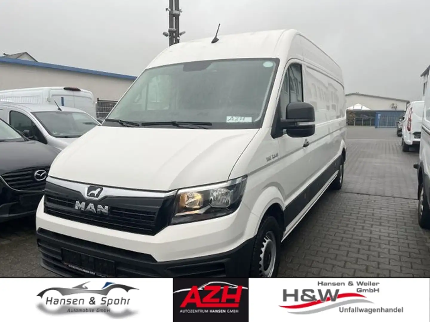 MAN TGE Kasten L3H2 2.0 Diesel, EURO 6 Blanc - 1