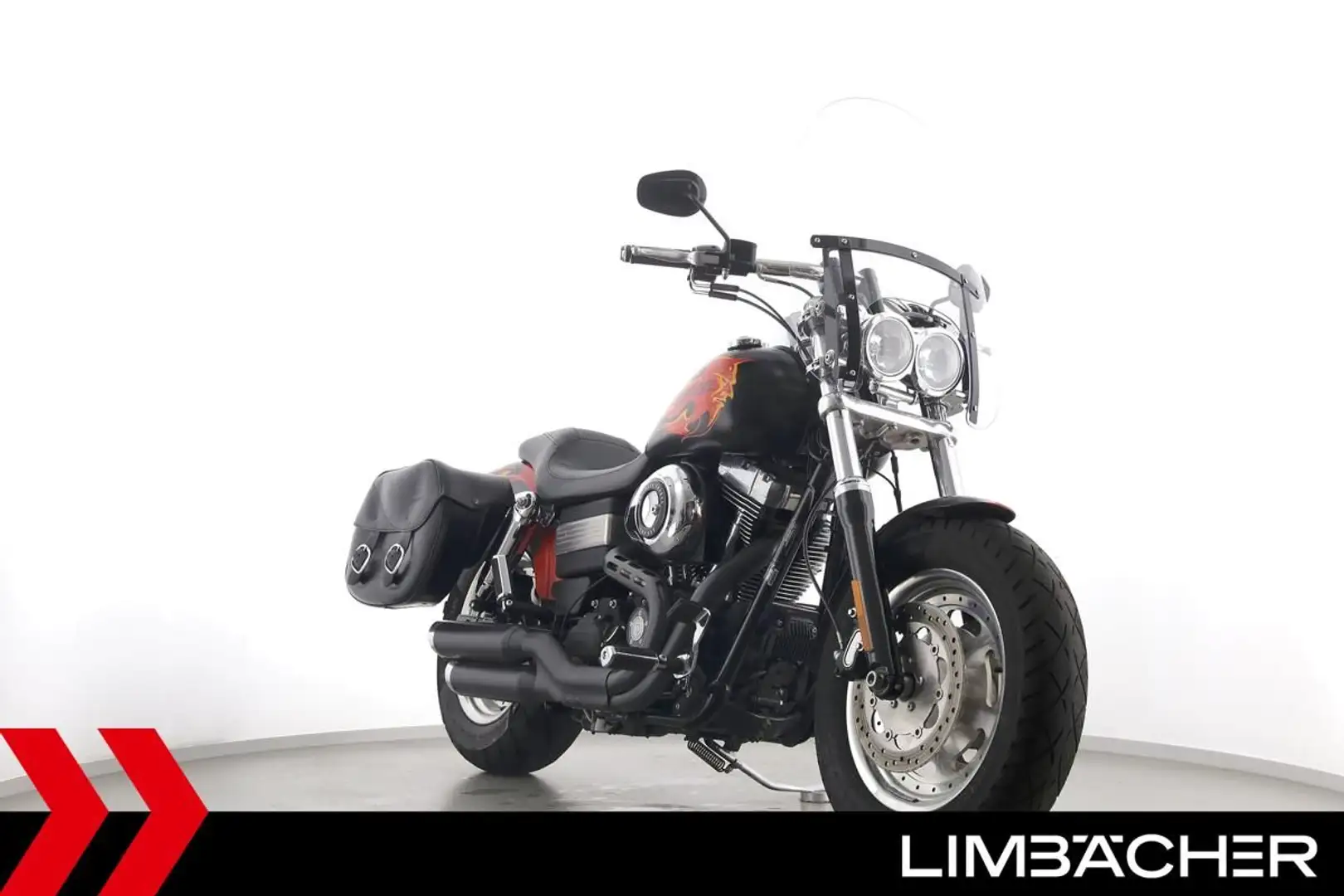 Harley-Davidson Dyna Fat Bob FXDF - MILLER, EXTRAS! Fekete - 2