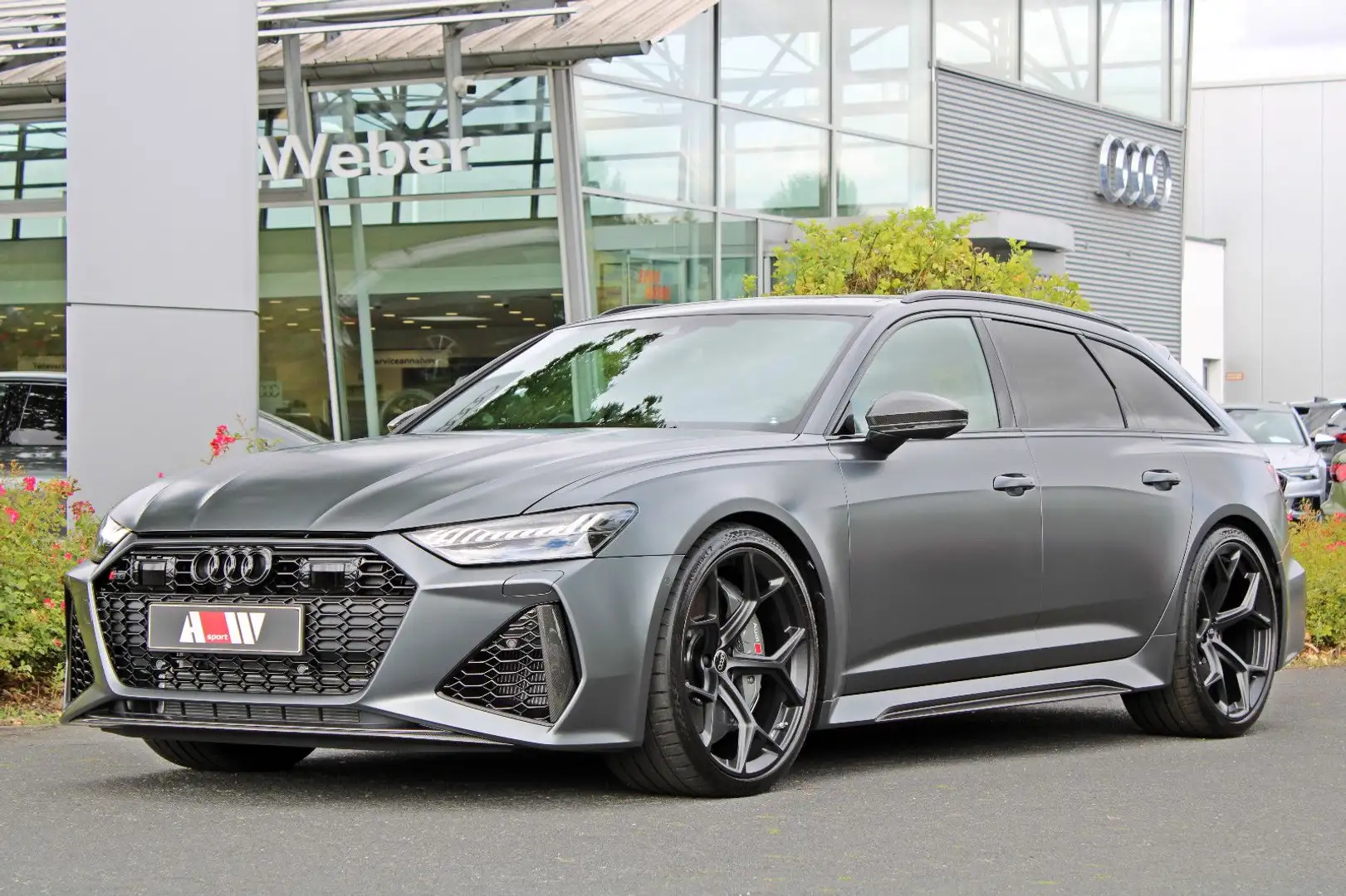 Audi RS6 PERF MATTEFFEKT B&O ADV. KERAMIK CARBON 305 Gris - 2