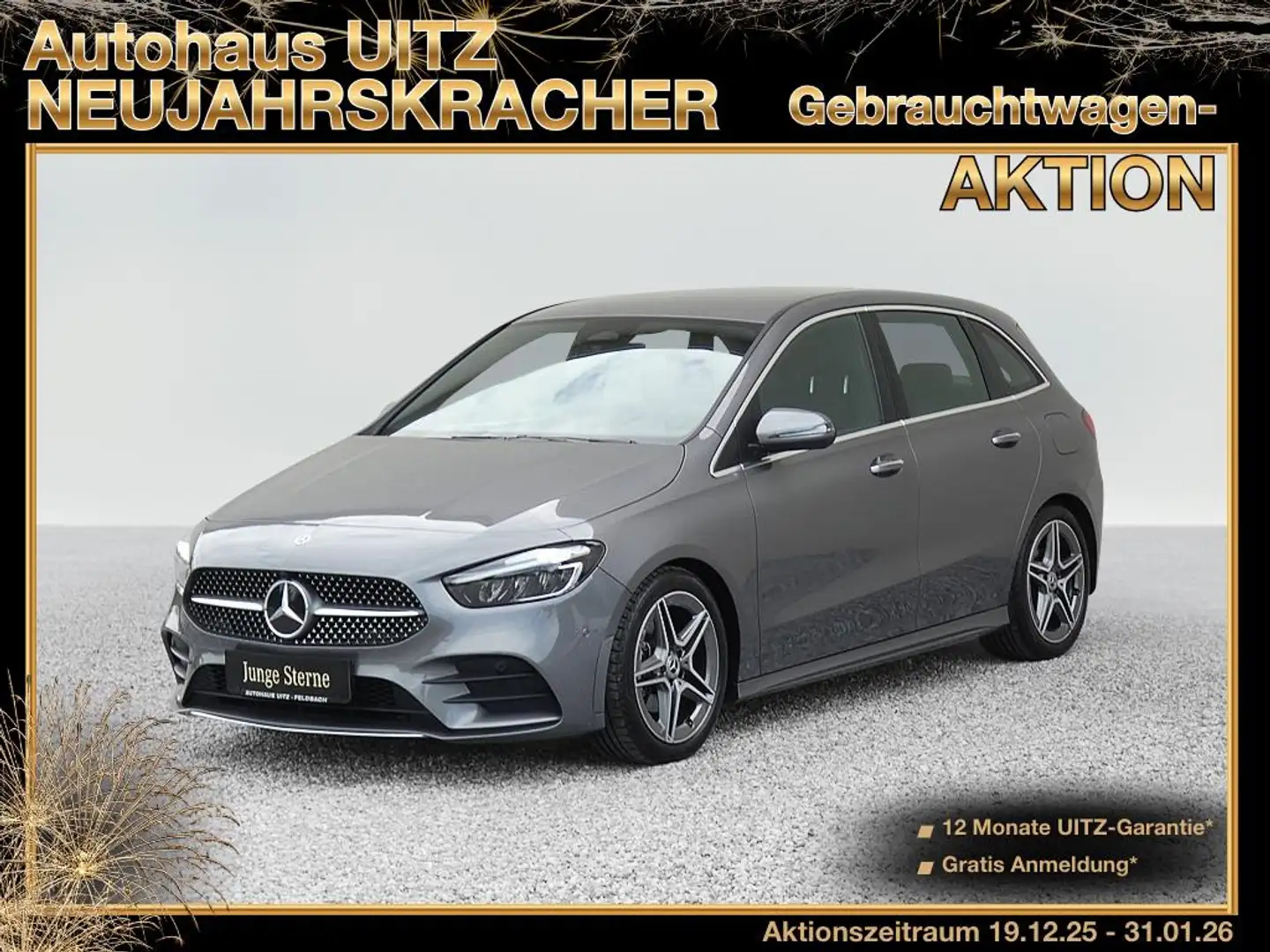 Mercedes-Benz B 180 d AMG Line +LED+SHZ+RFK+AHK+el.HKL+ Gris - 1