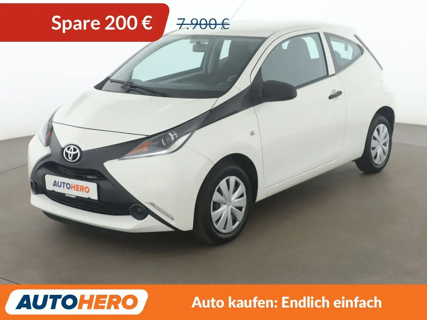 Toyota Aygo 1.0 X*KLIMA*GARANTIE* Weiß - 1