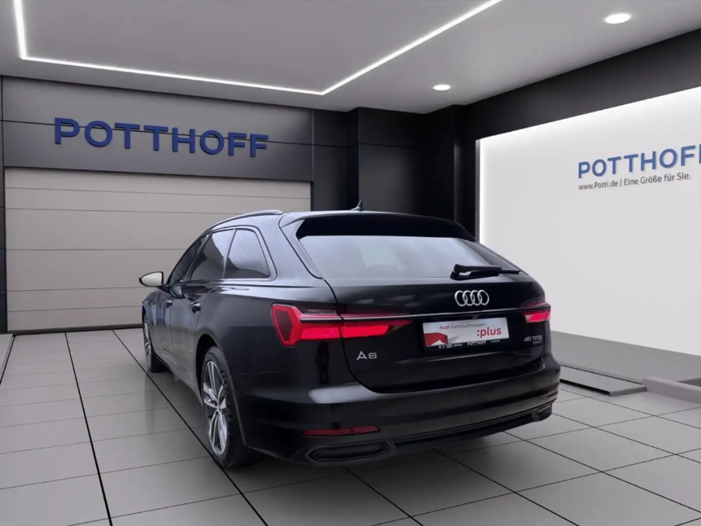 Audi A6 Avant 45 TFSI Q PANO AHK NAVI KAMERA SITZHZG Noir - 2