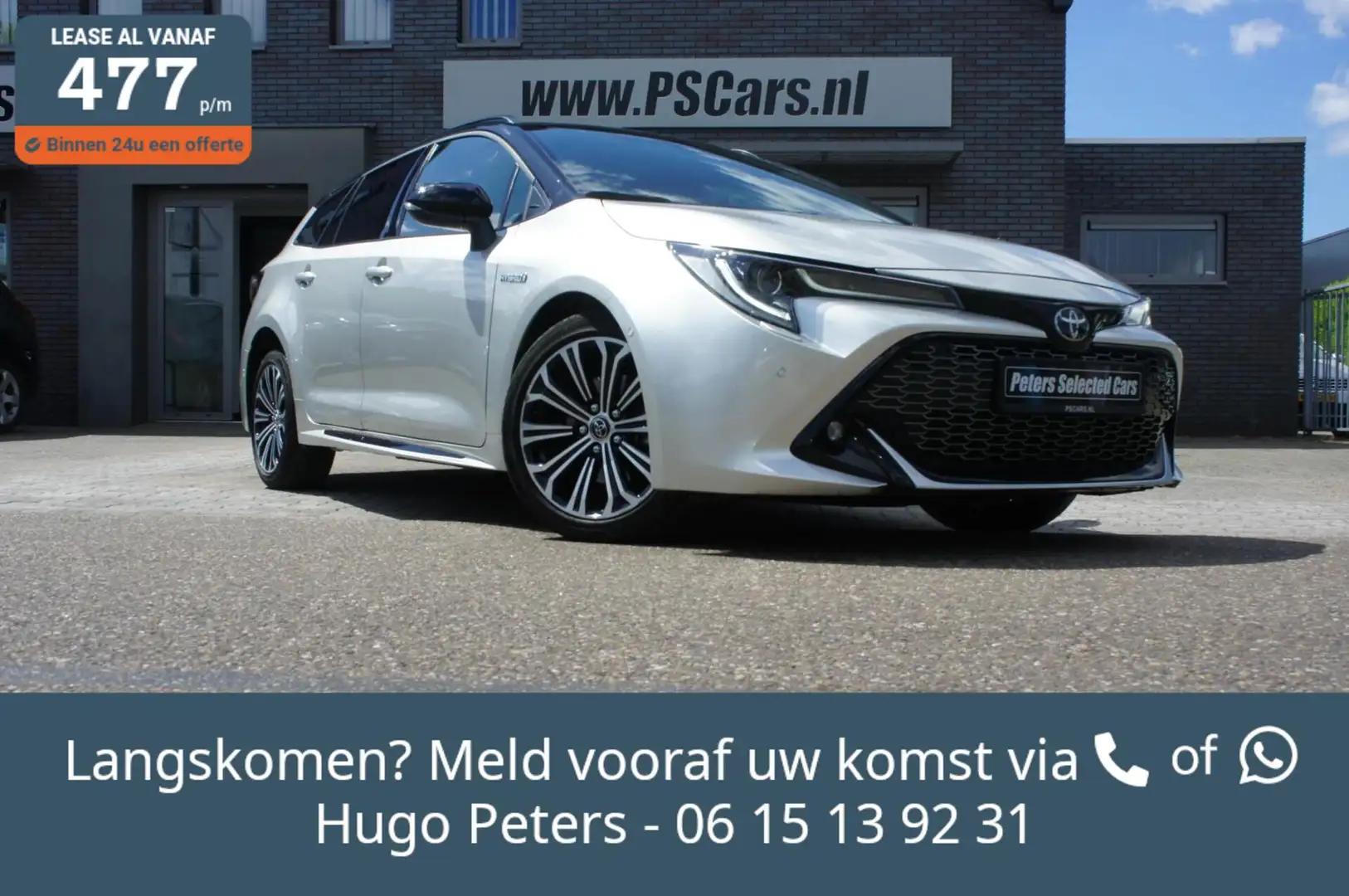 Toyota Corolla Touring Sports 2.0 Hybrid GR-Sport Zilver - 1