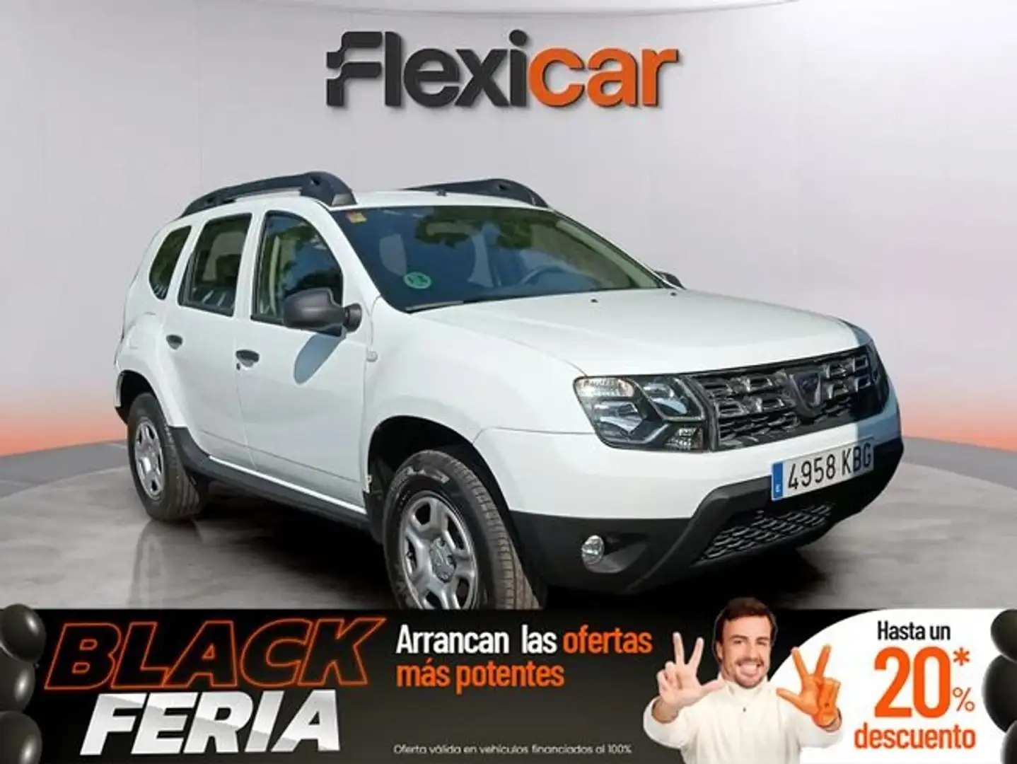 Dacia Duster 1.6 Ambiance 4x2 115 Blanc - 1