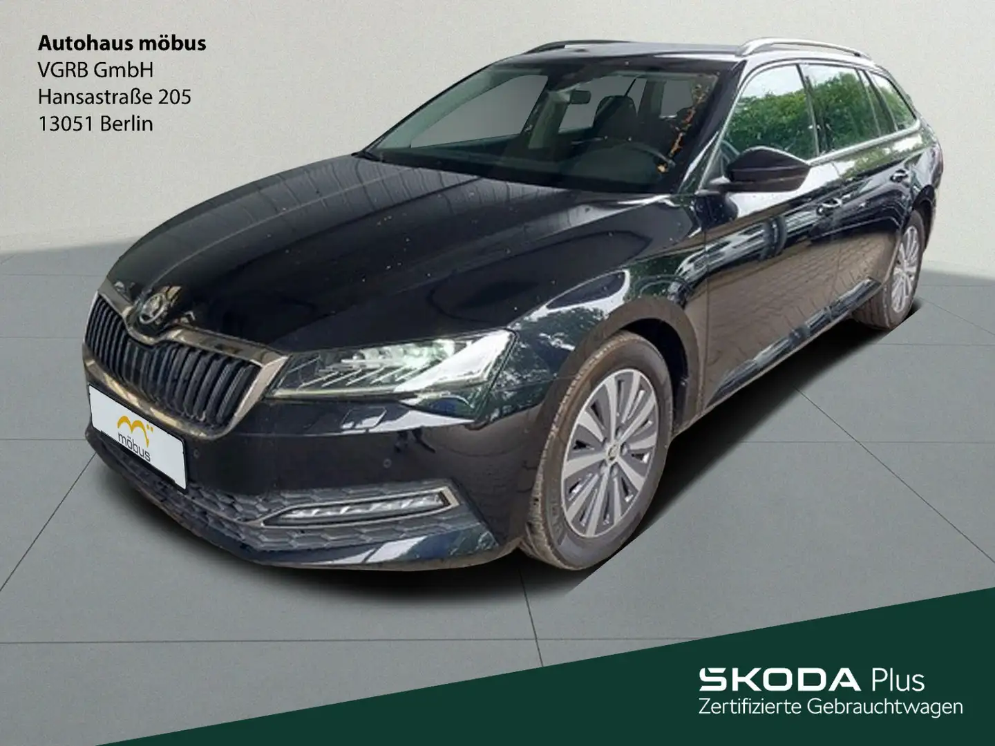 Skoda Superb Combi Style 2.0 TDI DSG*RFK*CANTON*VC*ACC Schwarz - 2