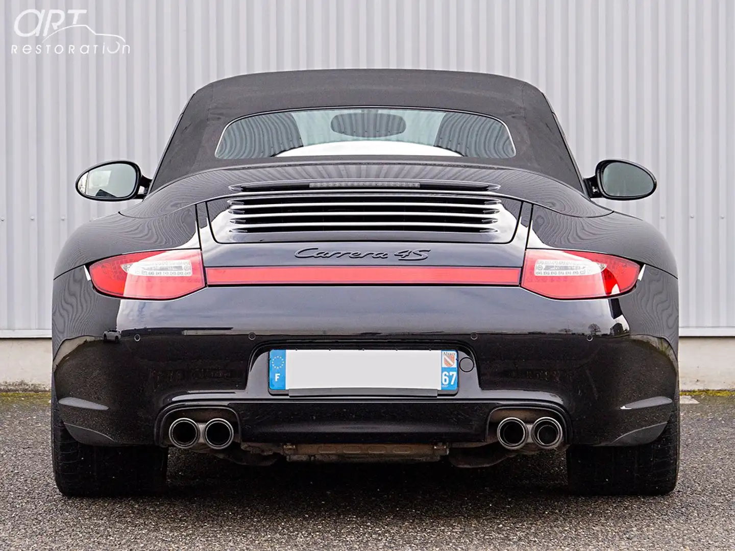 Porsche 997 911 Carrera 4S Cabriolet 3.8i 385 PDK A Noir - 2
