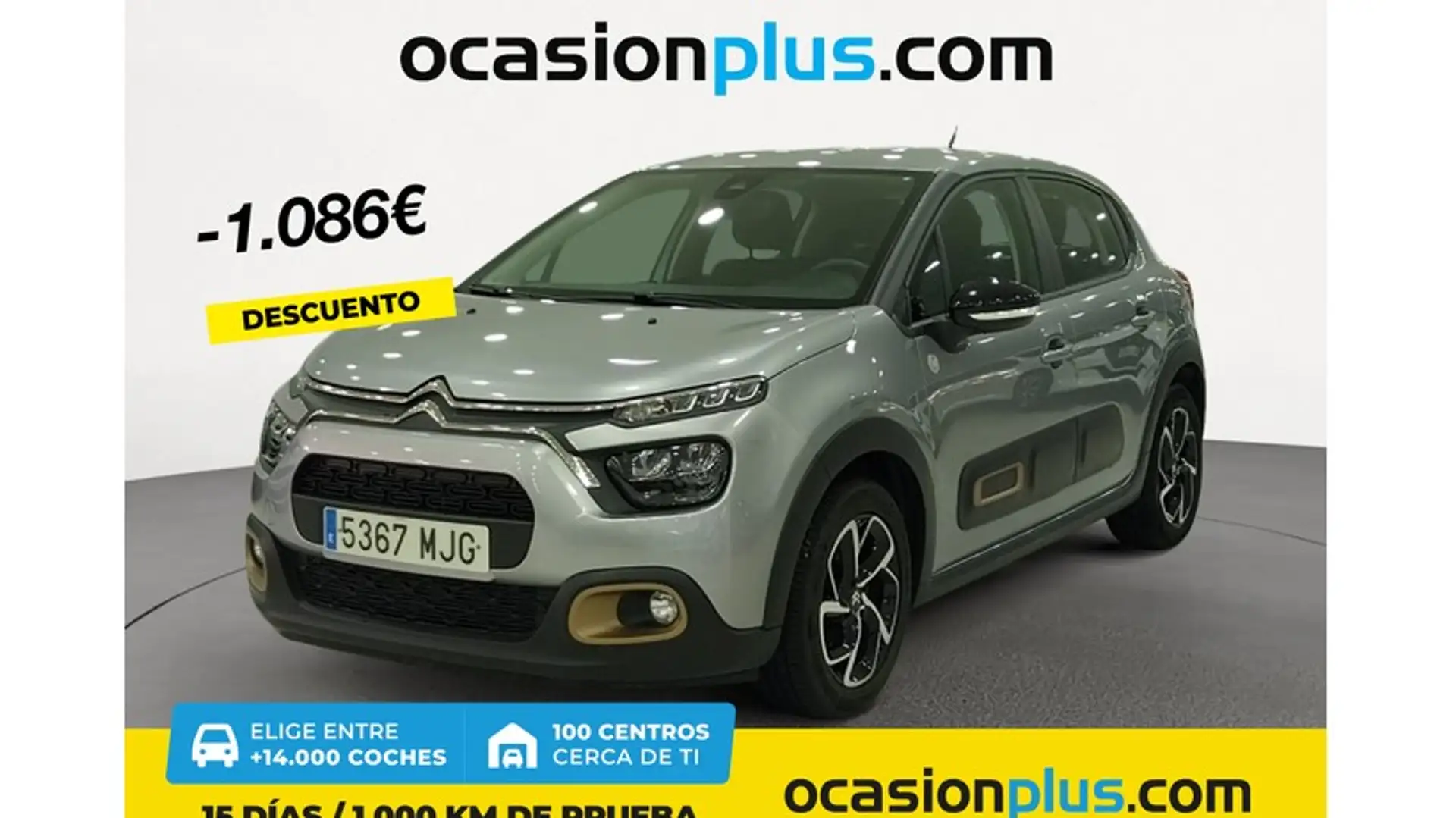 Citroen C3 1.2 PureTech S&S C-Series 83 Silber - 1