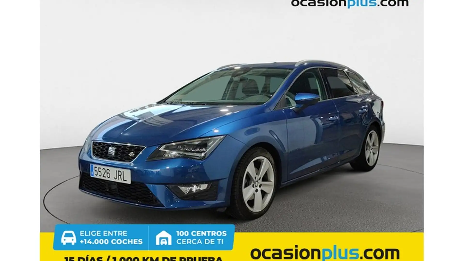 SEAT Leon ST 2.0TDI CR S&S FR DSG6 Bleu - 1