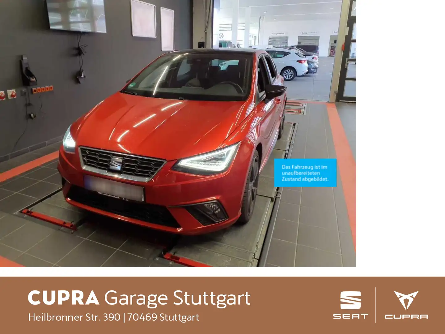 SEAT Ibiza 1.5 TSI FR Pro Black Edition 110 kW DSG Rouge - 2