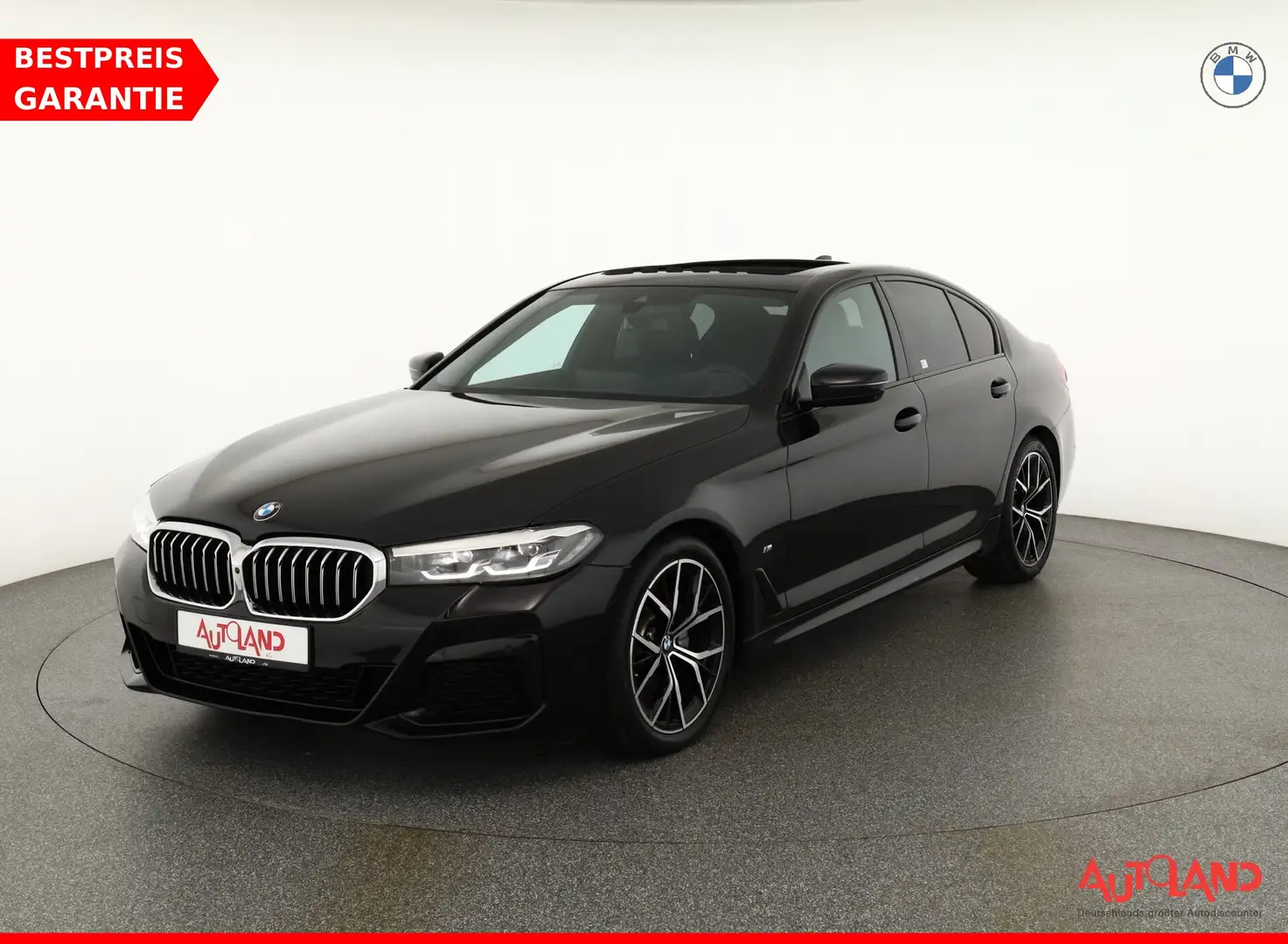 BMW 520 520d xDrive M Sport Aut. Noir - 1